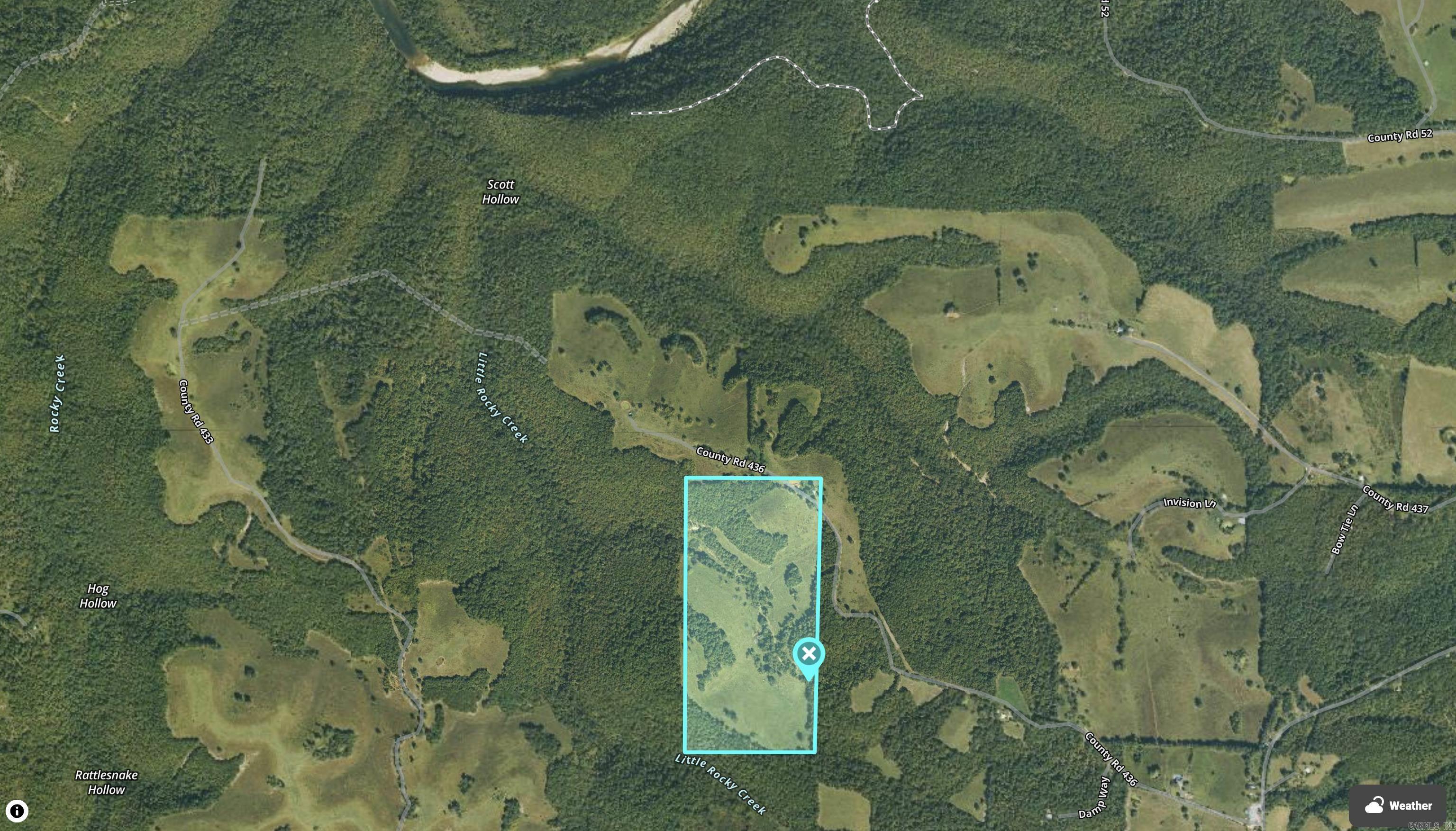 79.50 ac. (+/-) Crochet Road  Marshall, AR