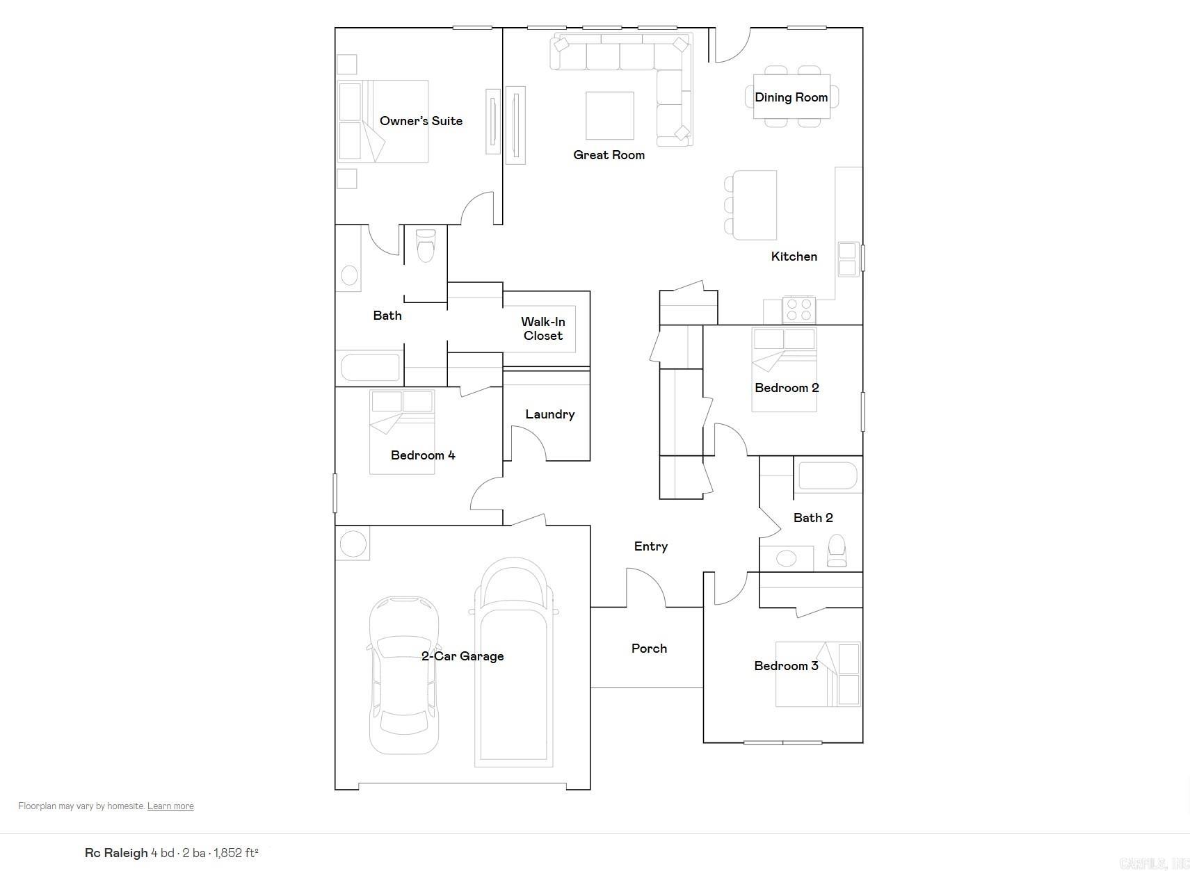 15073 Thompson Branch Lot 510  Block 0  Phase 2 Hensley, AR