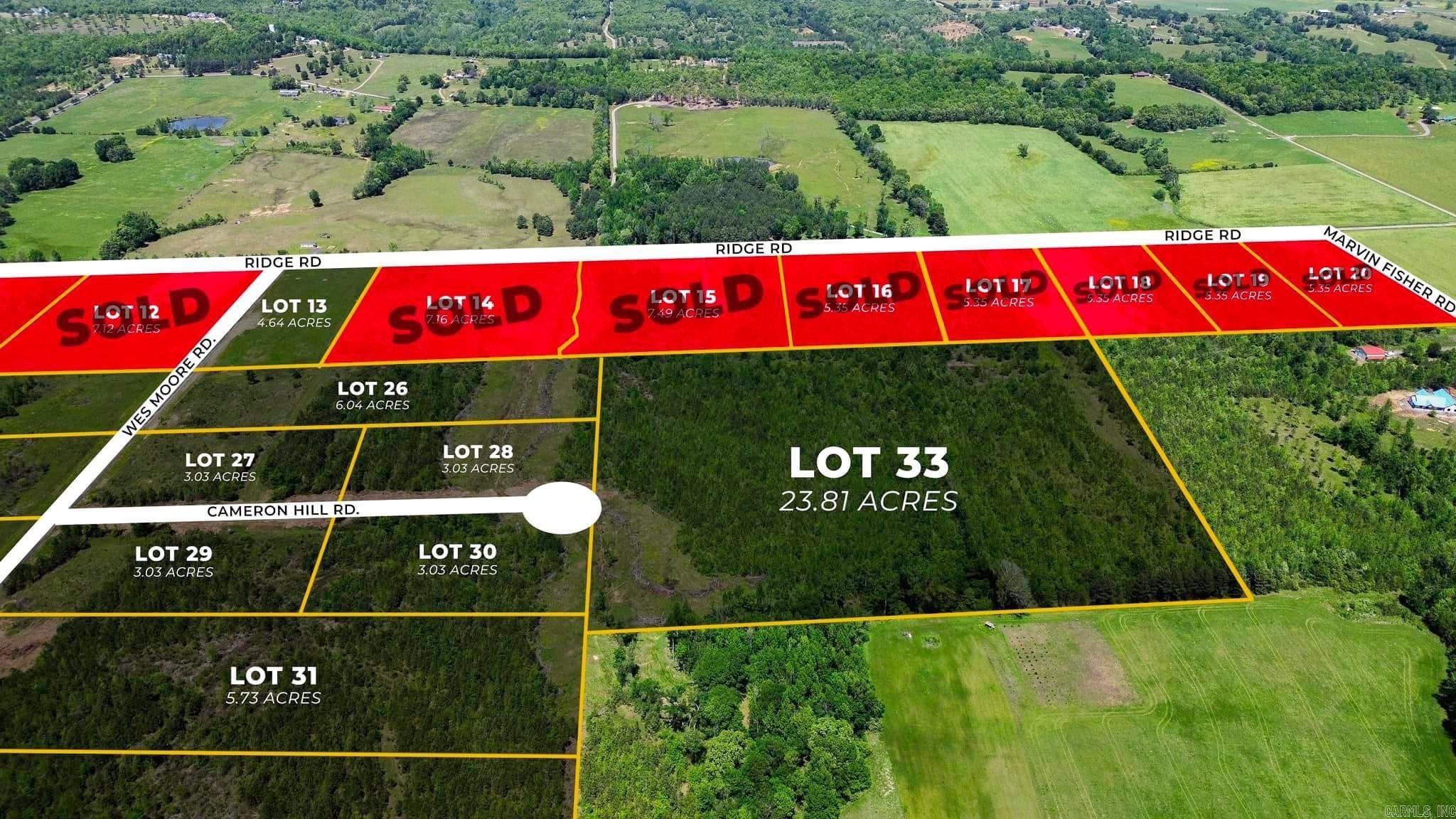 Lot 28 Cameron Hill Rd  Beebe, AR