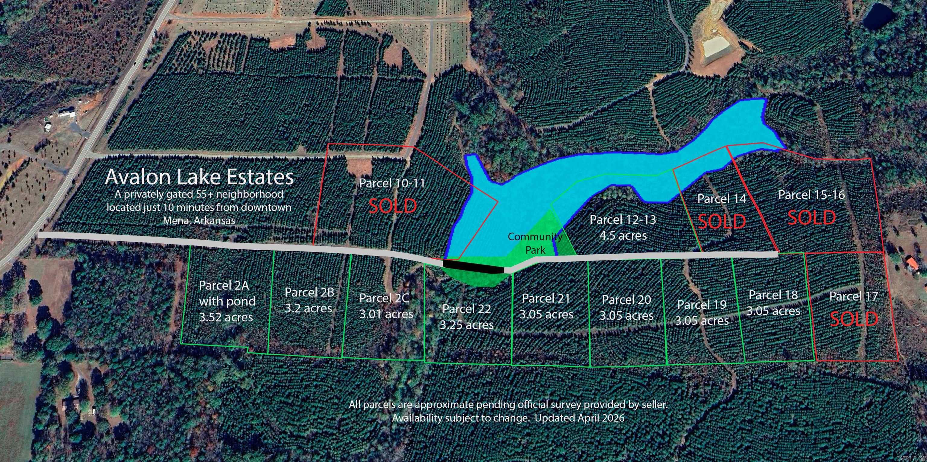 Tract 19 Avalon Lake  Mena, AR