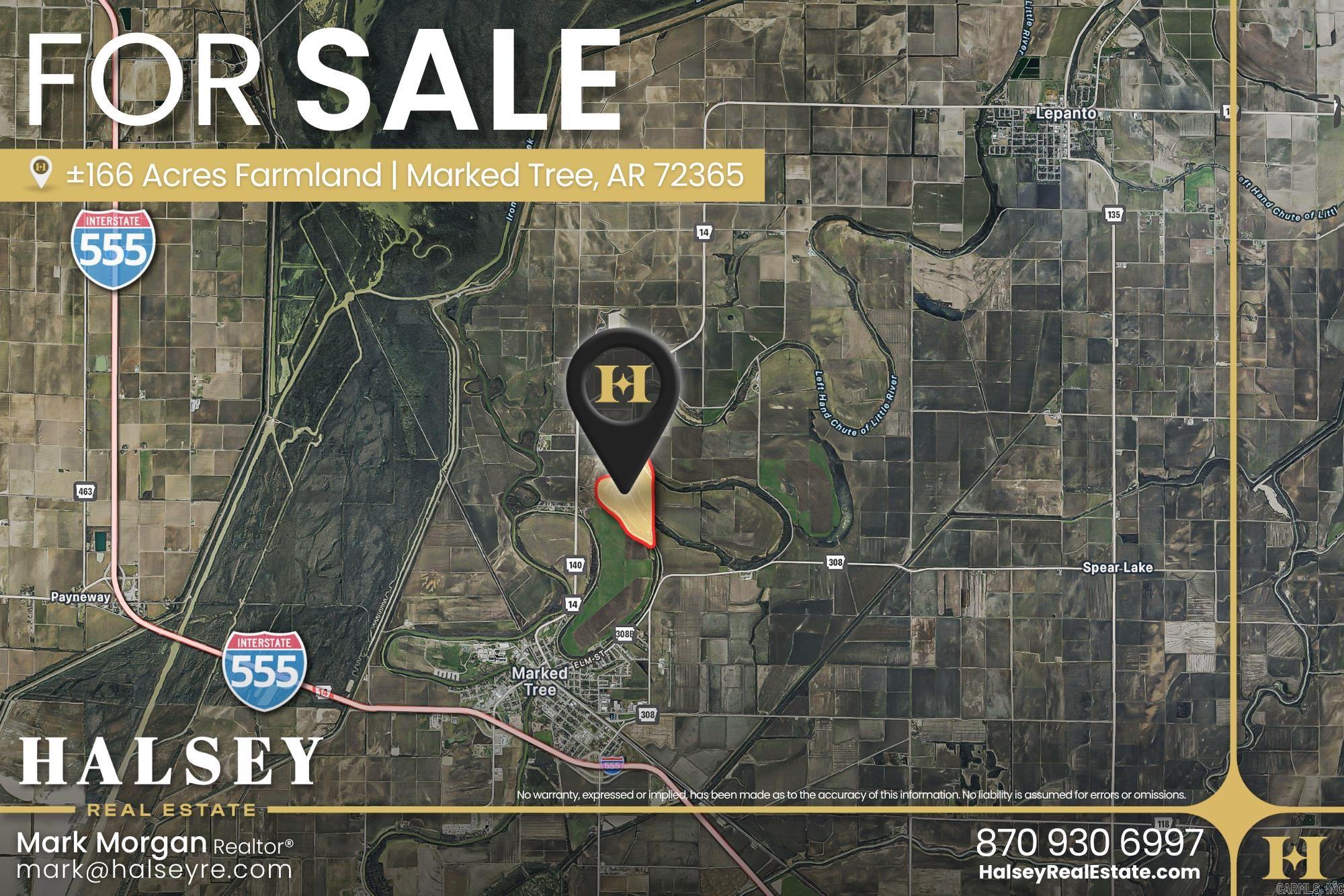 166.41 Acres  Marked Tree, AR
