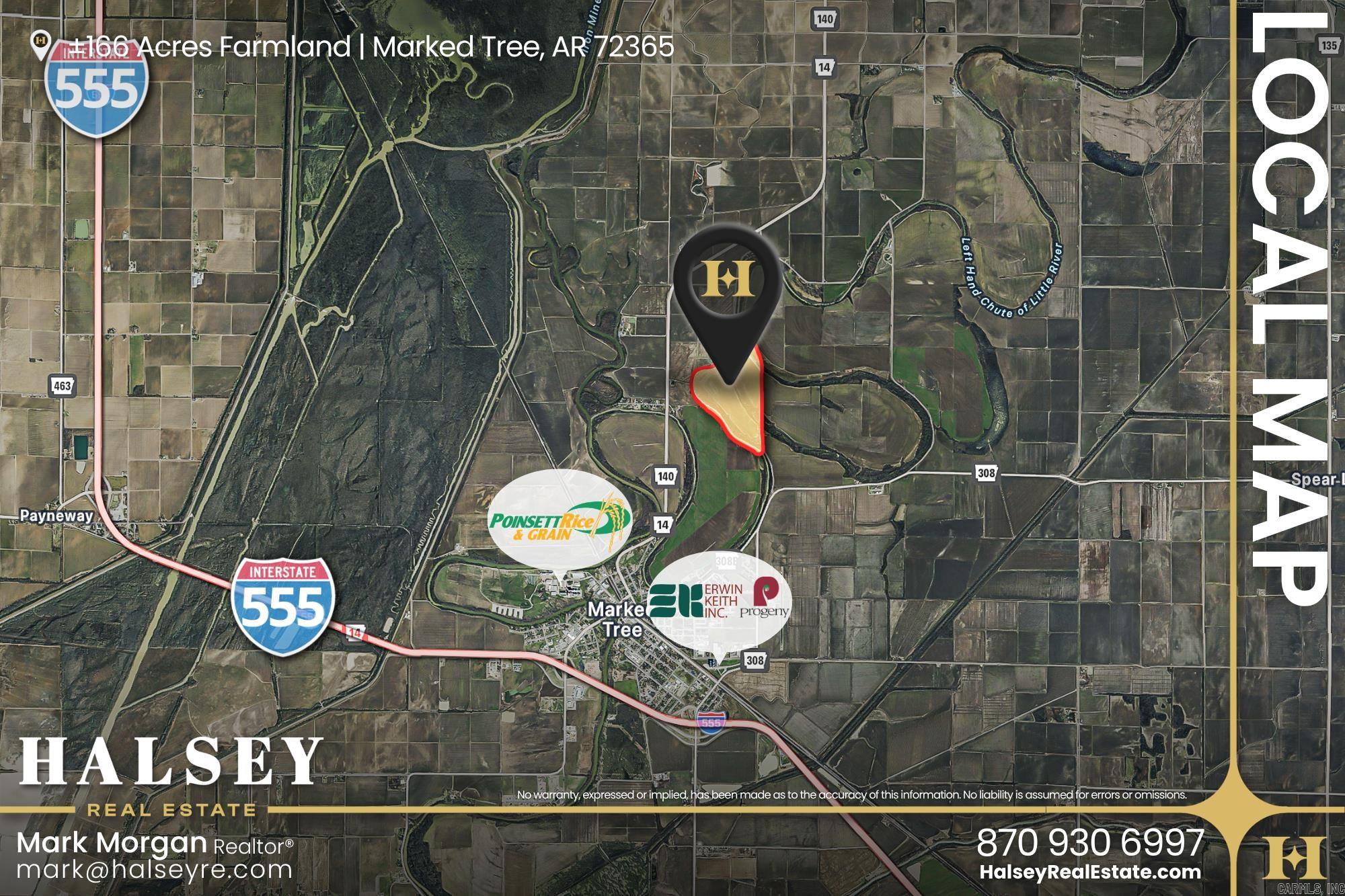 166.41 Acres  Marked Tree, AR