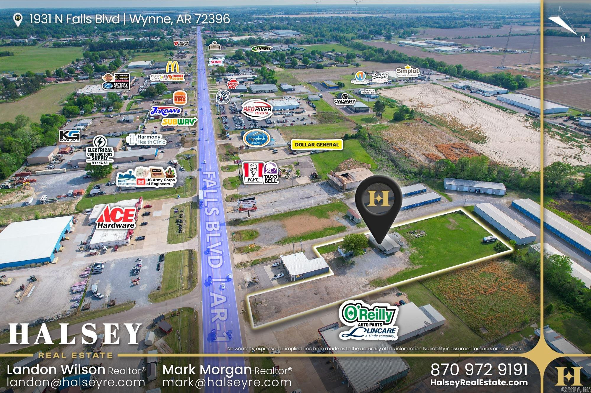 1931 N Falls  Wynne, AR