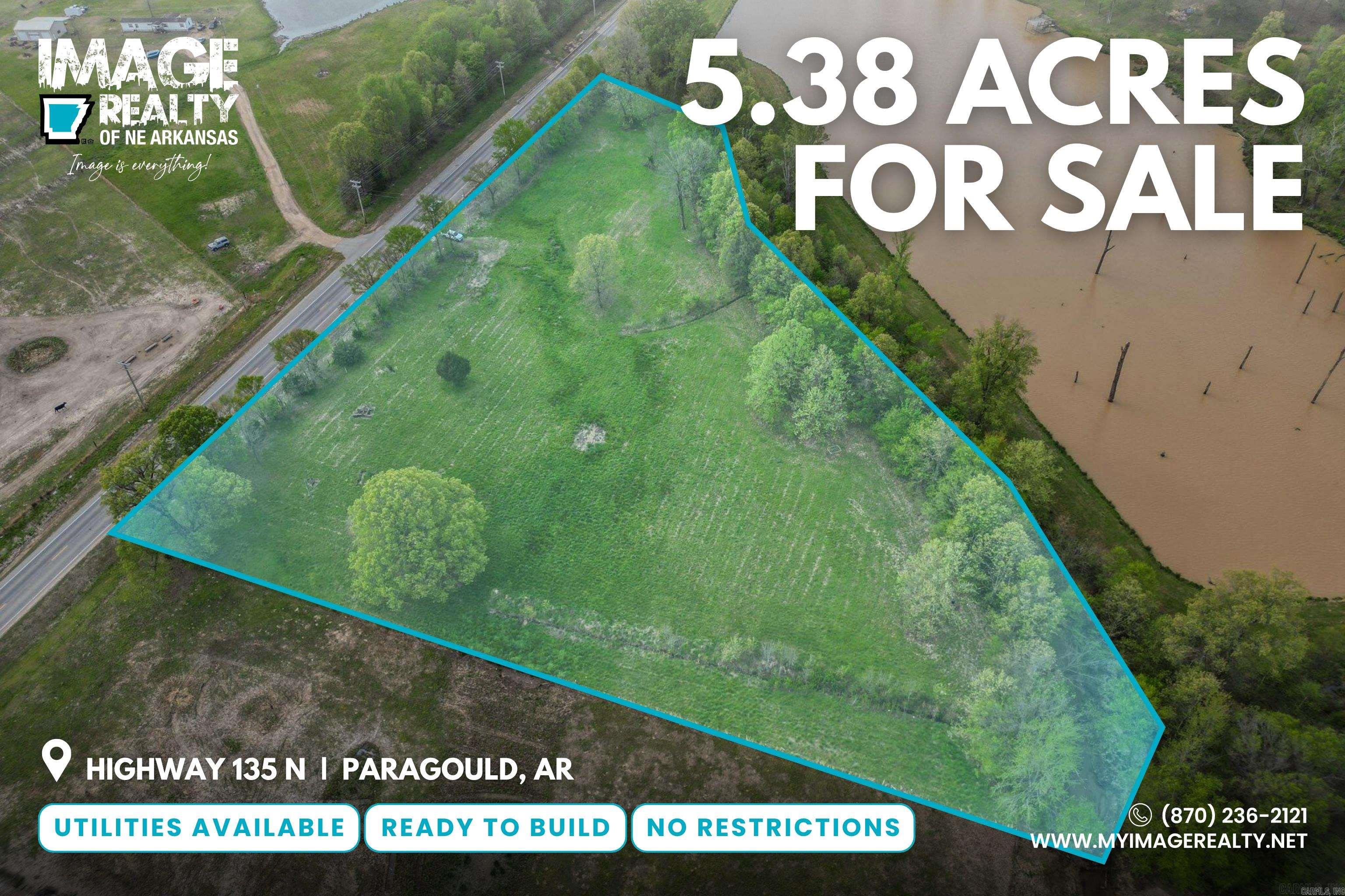 5.38 AC Highway 135 N  Paragould, AR