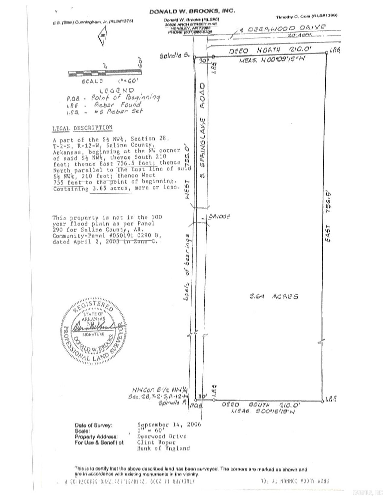 3.64 Springlake  Hensley, AR