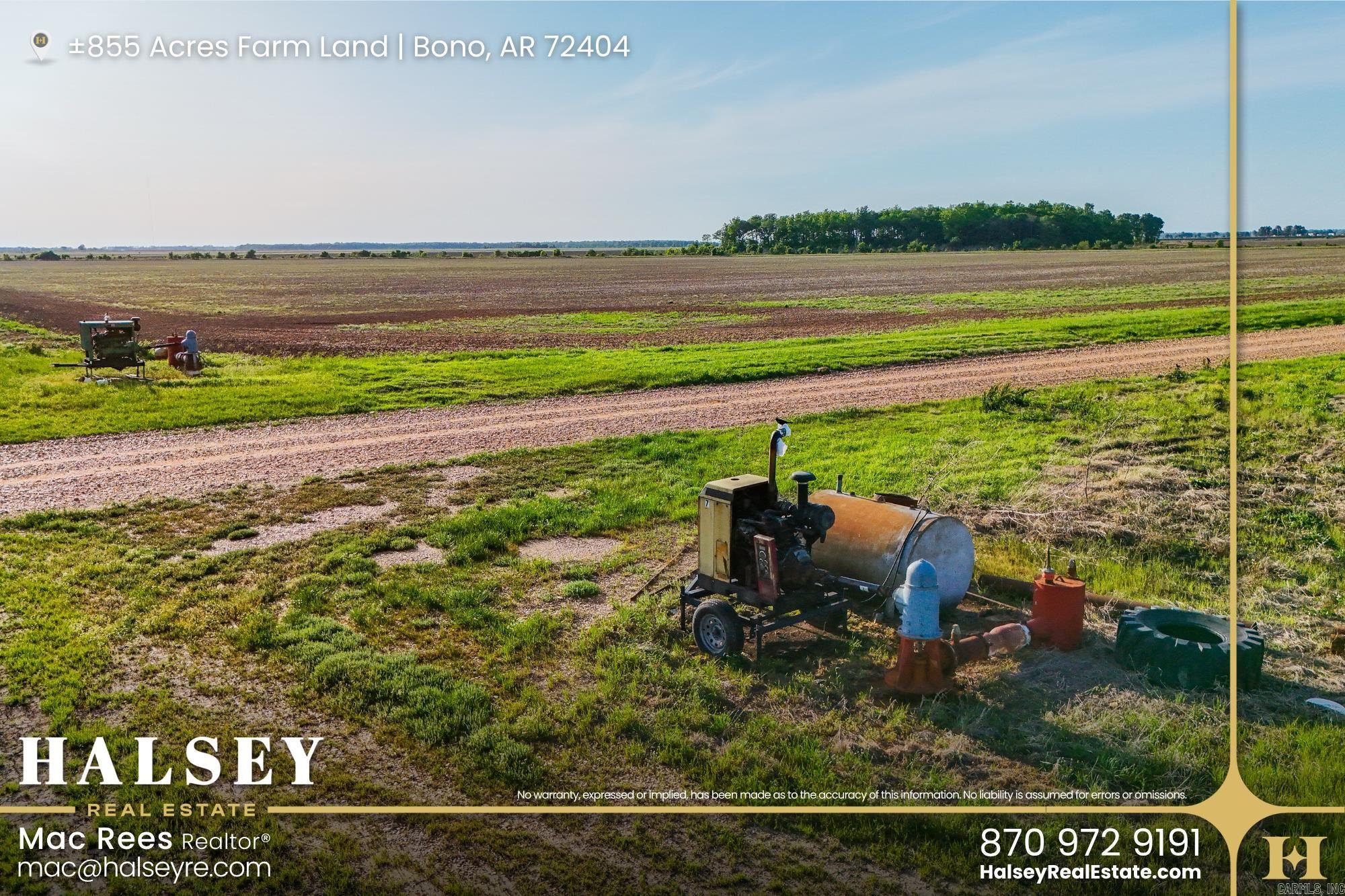 855 Acres In Bono, AR  Bono, AR