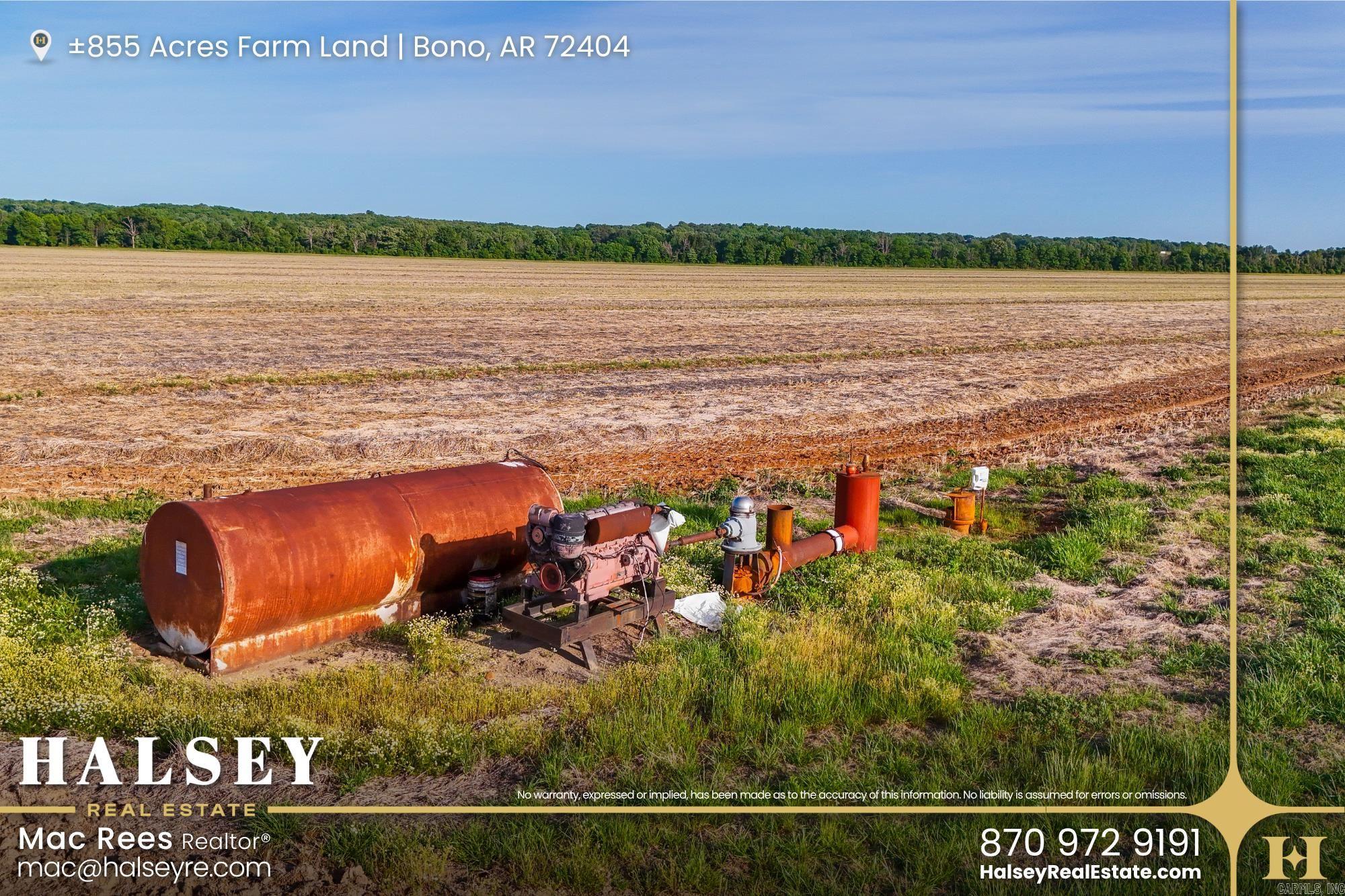 855 Acres In Bono, AR  Bono, AR