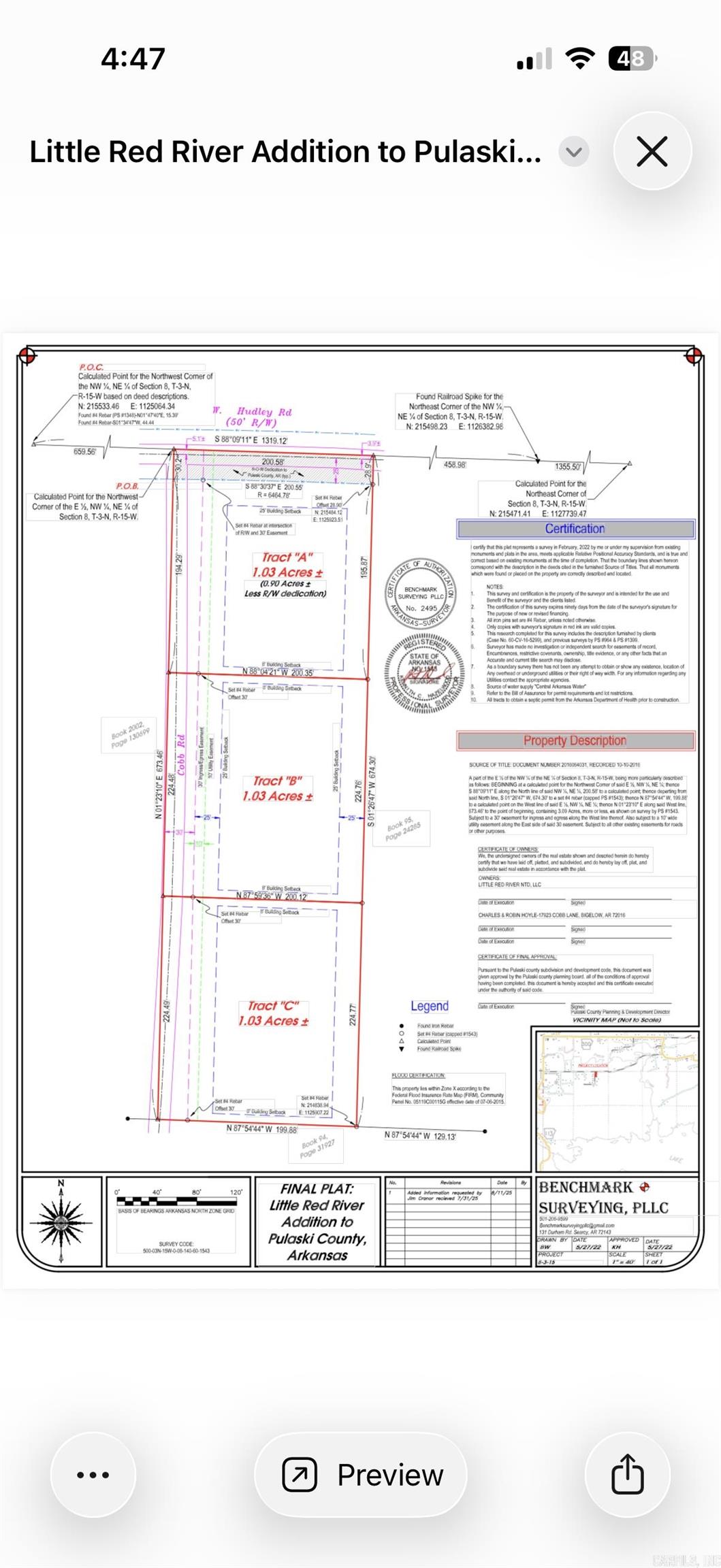 17925 cobb  Bigelow, AR