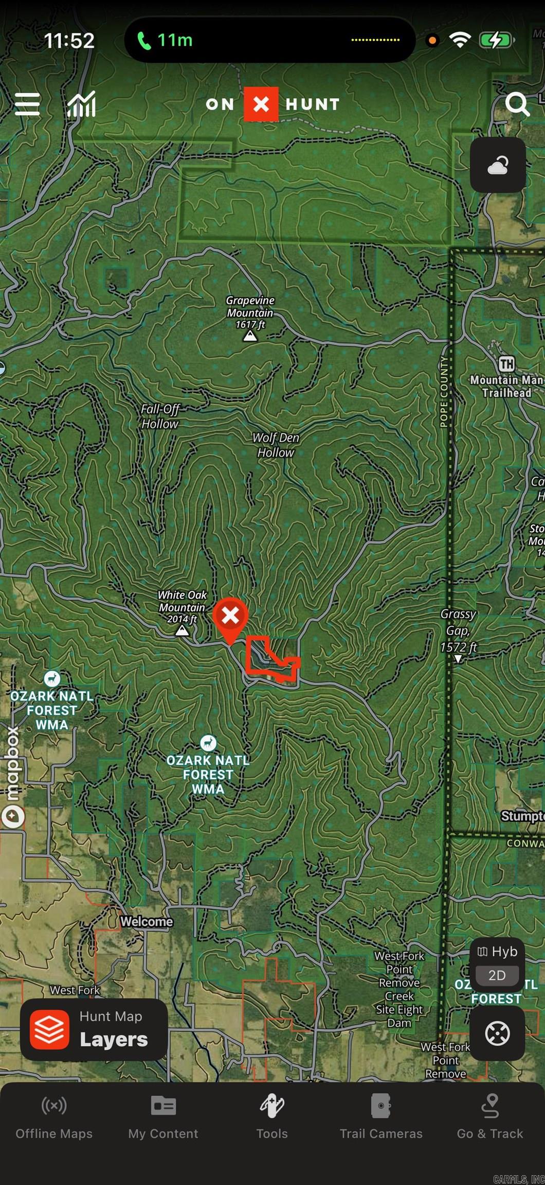 5800 White Oak Mountain  Hector, AR