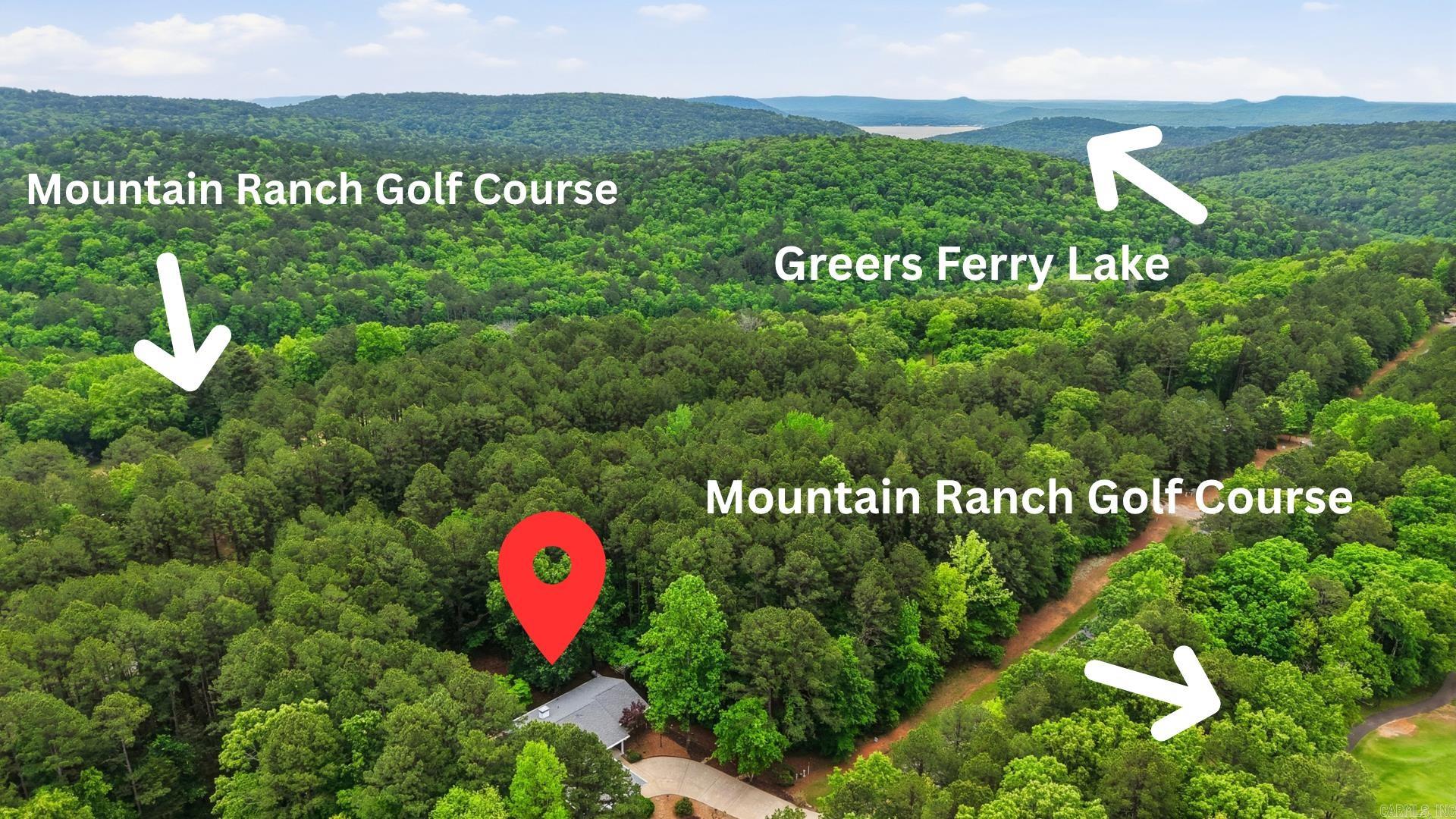 443 Mountain Ranch  Fairfield Bay, AR