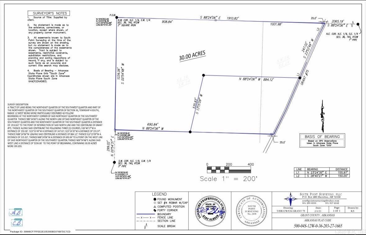 000 Grant 75  Sheridan, AR