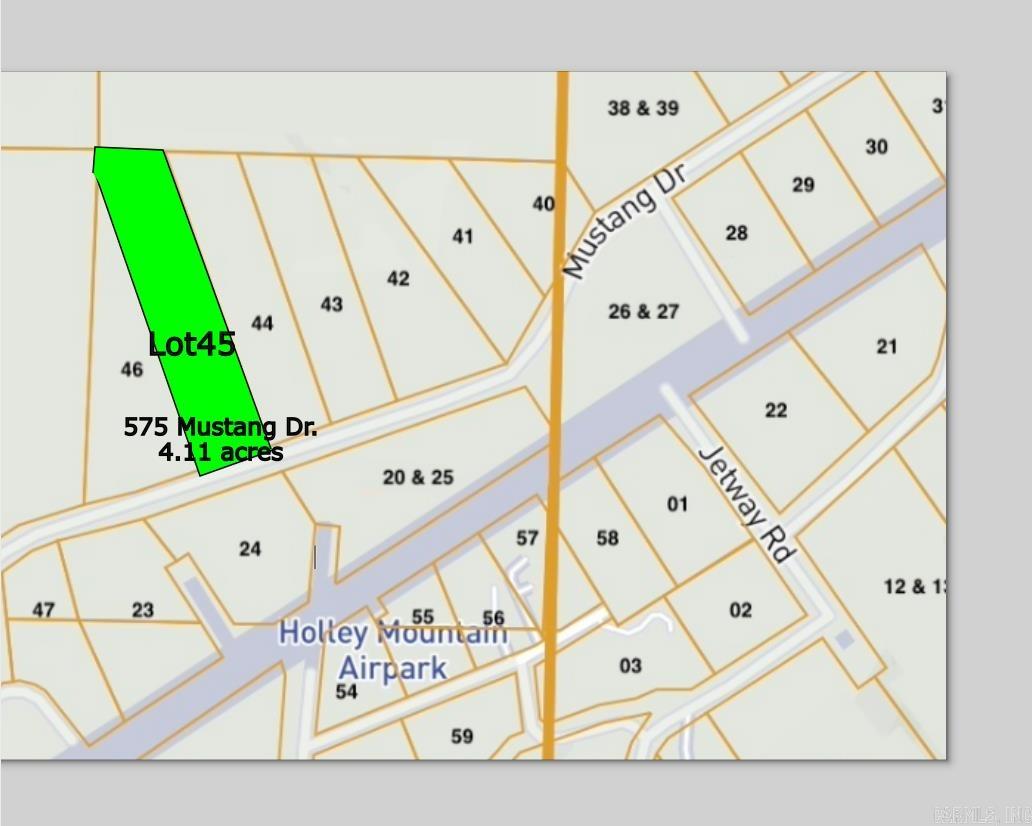 575 (Lot 45) Mustang Drive  Clinton, AR