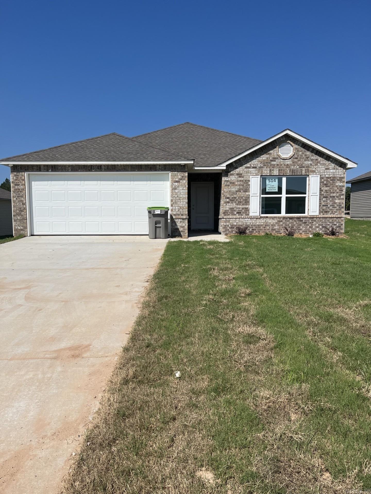 15105  Thompson Branch Lot 514  Block 0  Phase 2 Hensley, AR