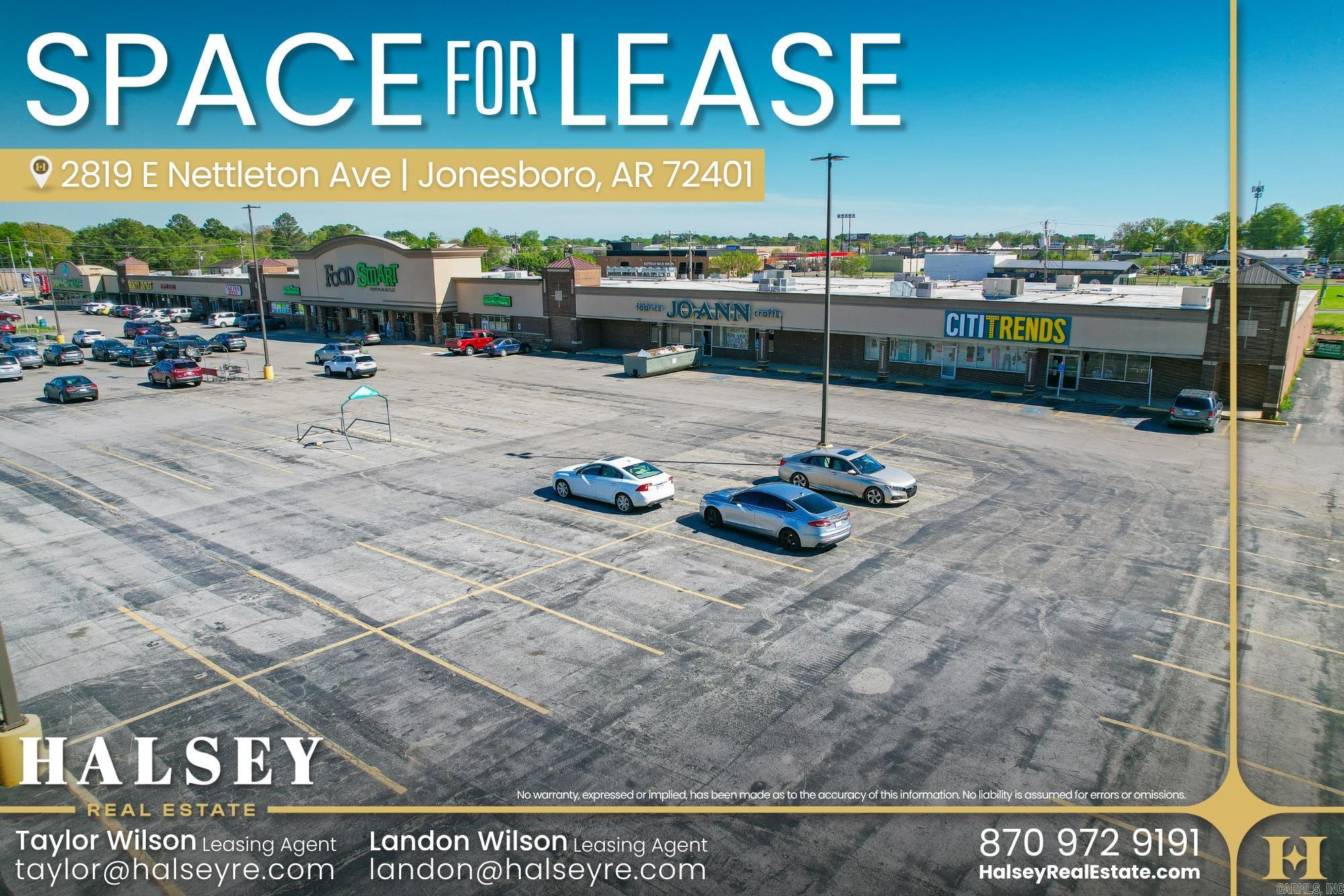 2819 E Nettleton Ave, Suite 2905B  Jonesboro, AR