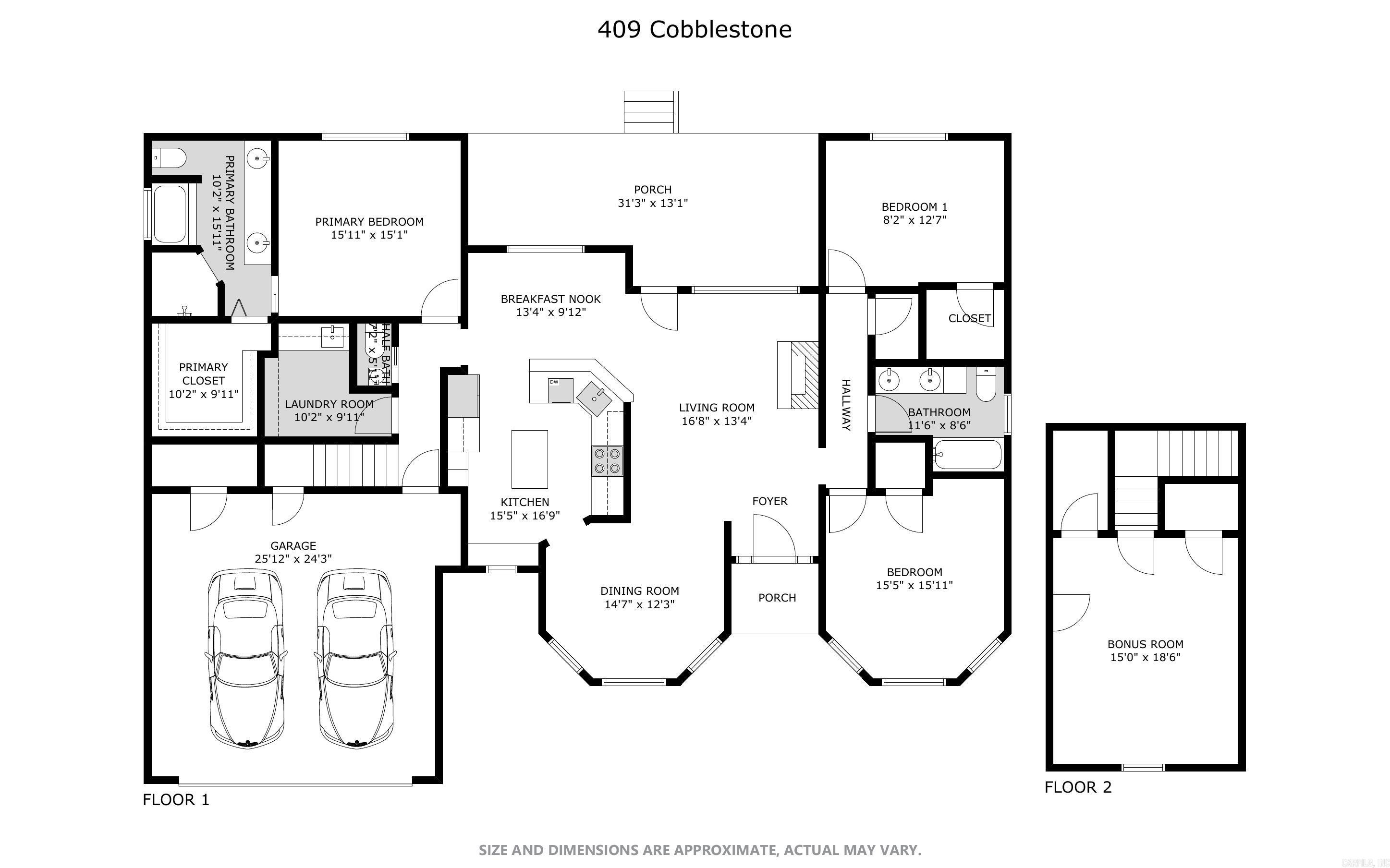 409 Cobblestone Dr  Cabot, AR