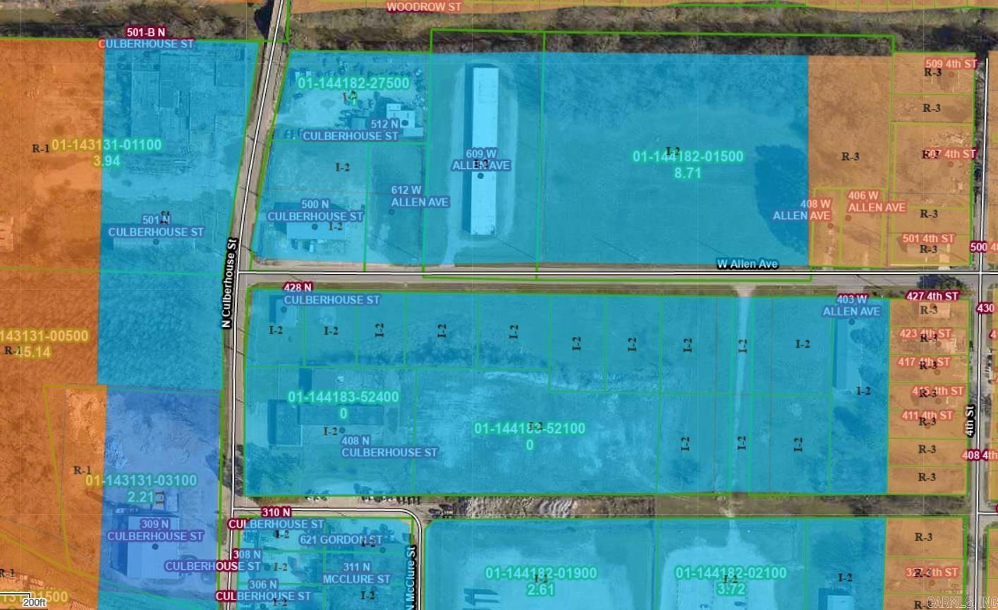 428 N Culberhouse 408 & 428 N. Culberhouse plus two lots on W. Allen Jonesboro, AR