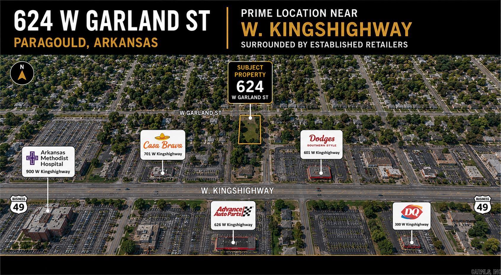 624 W Garland  Paragould, AR