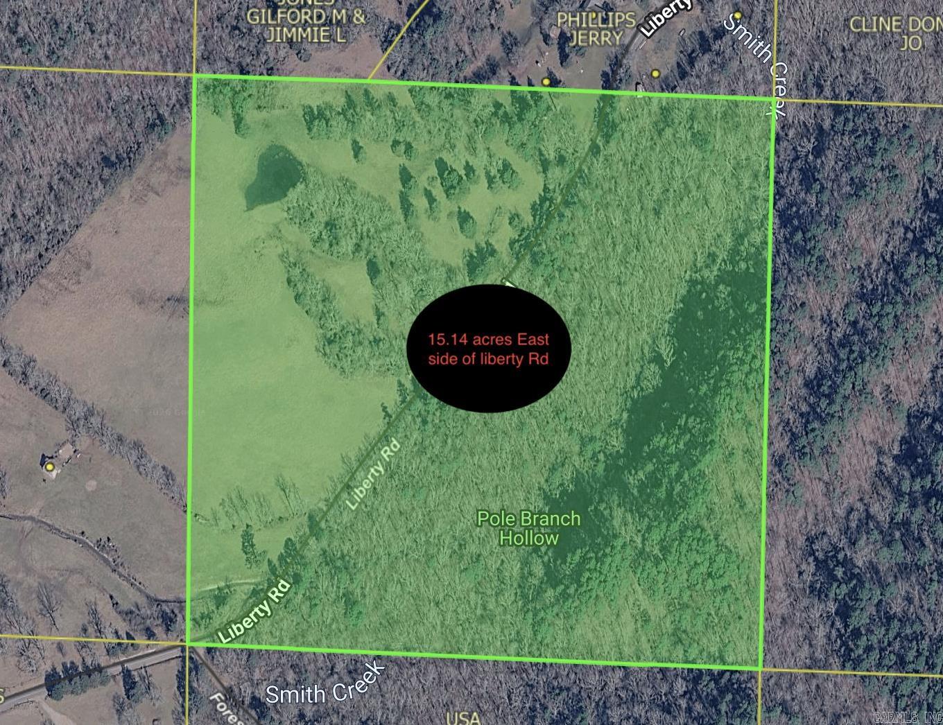 15 acres Liberty  Norman, AR