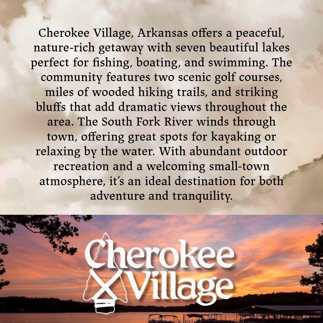 28 Spring River  Cherokee Village, AR
