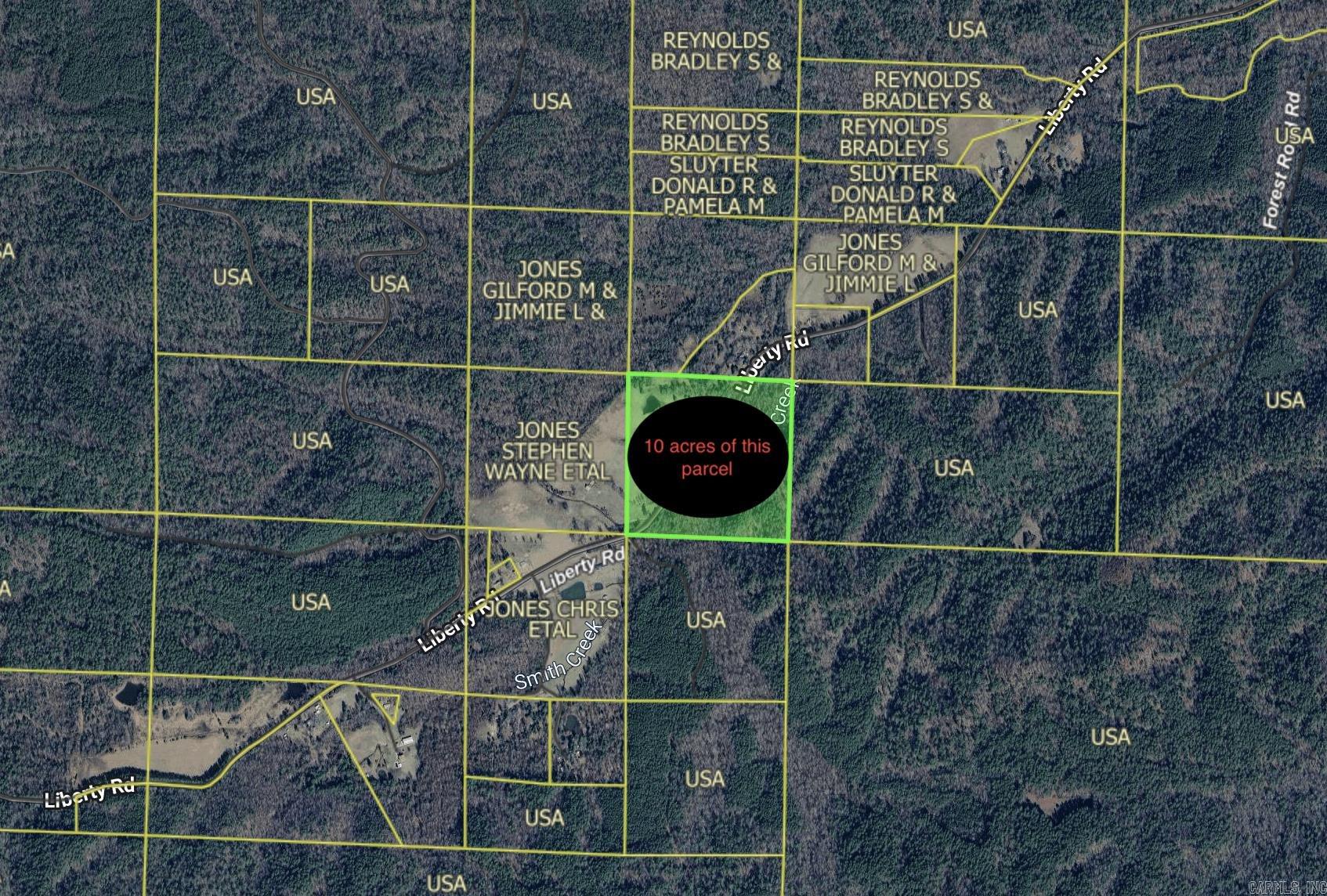10 acres Liberty  Norman, AR
