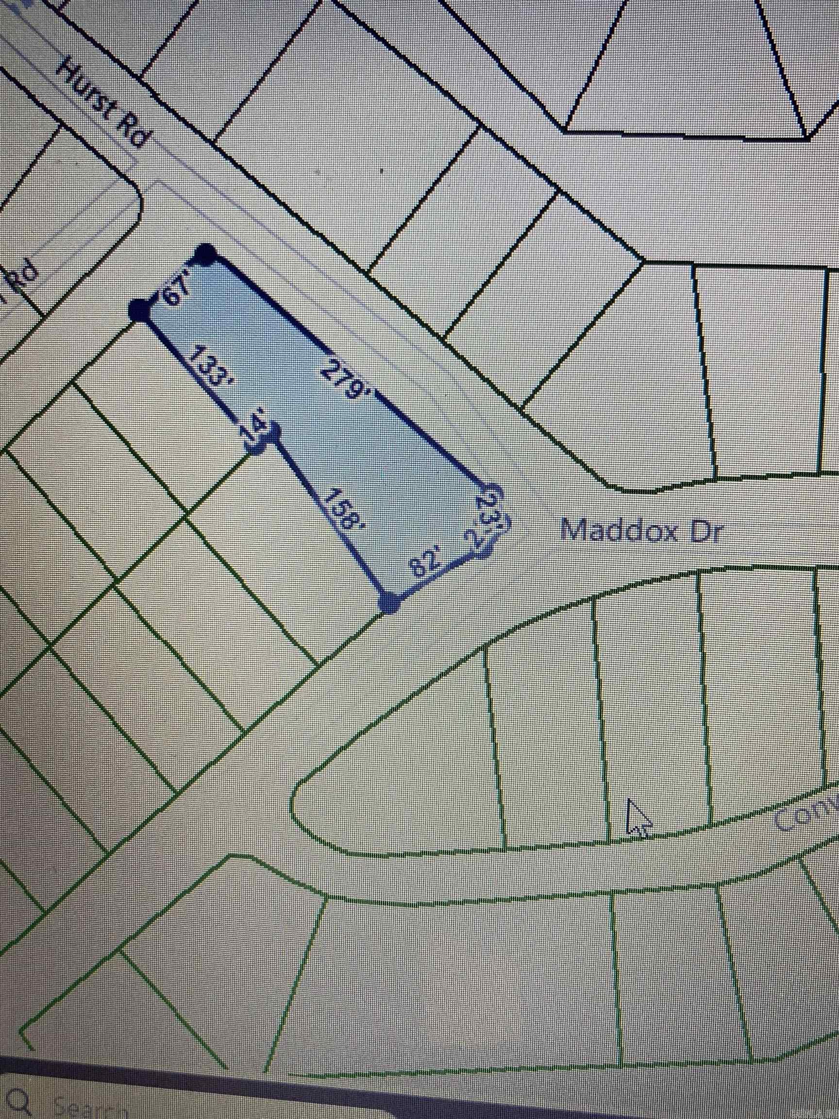 Lot172&173Bk173 Hurst Rd at Ashburn Rd  Fairfield Bay, AR