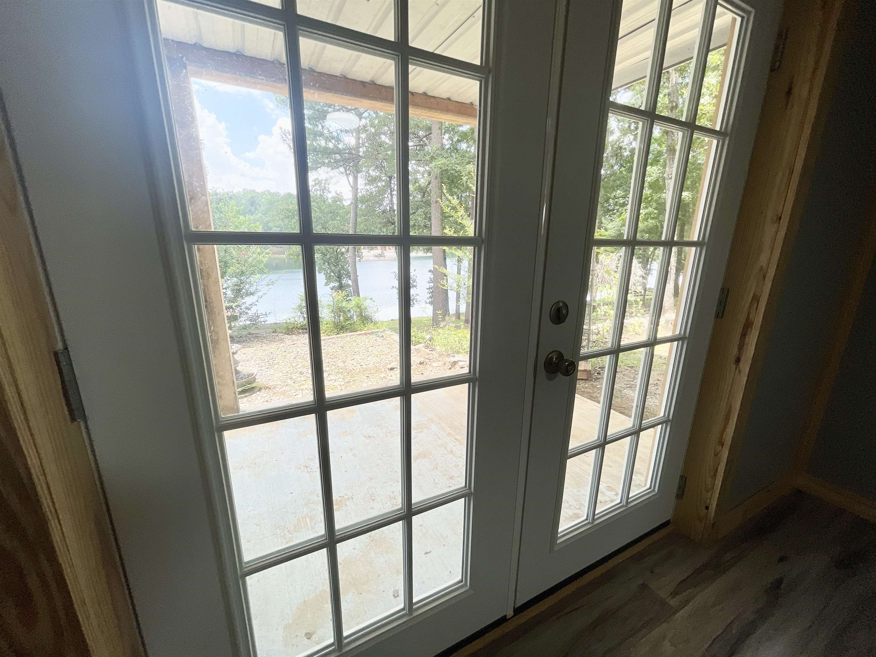 VIEW OF LAKE FROM 4TH BEDROOM