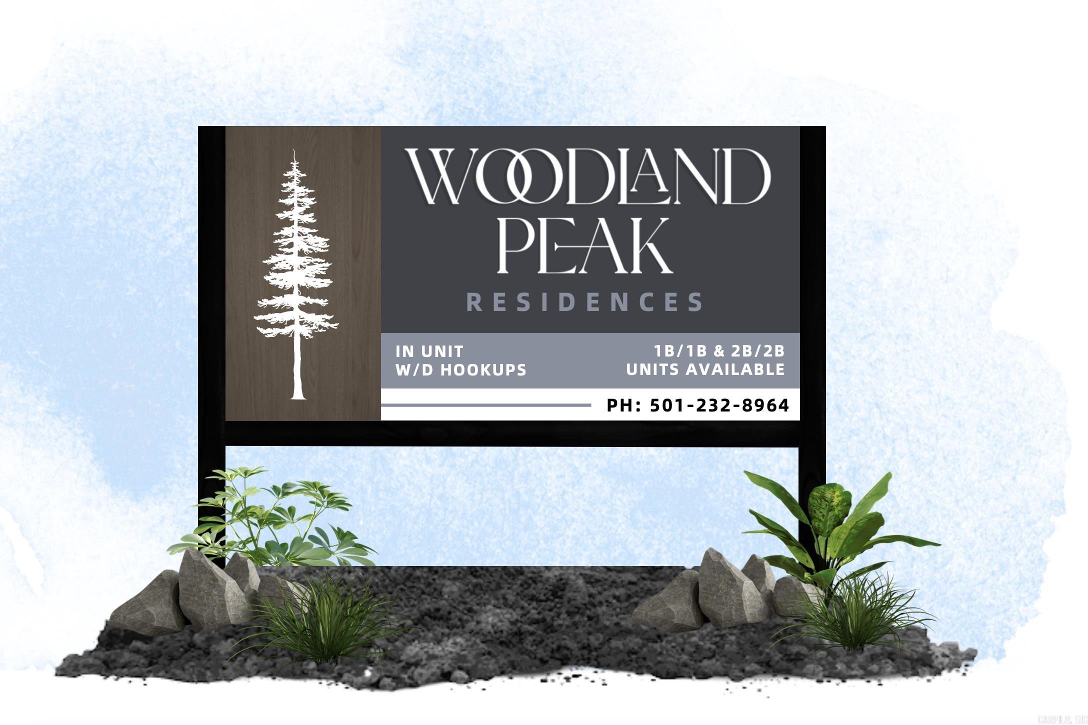 1100 Brookside Woodland Peak Apartments Little Rock, AR