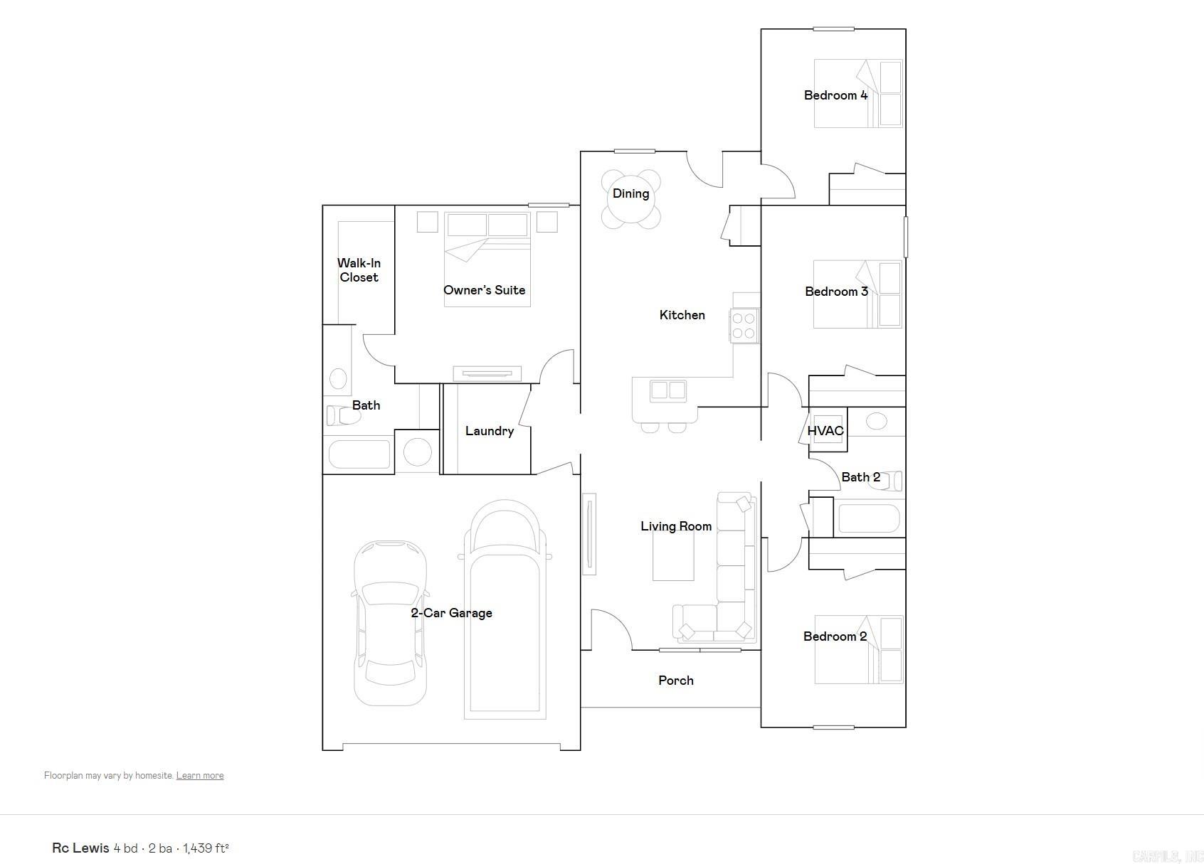 2309 Sam Tillery Lot 19 Block 0  Phase 1 Alexander, AR