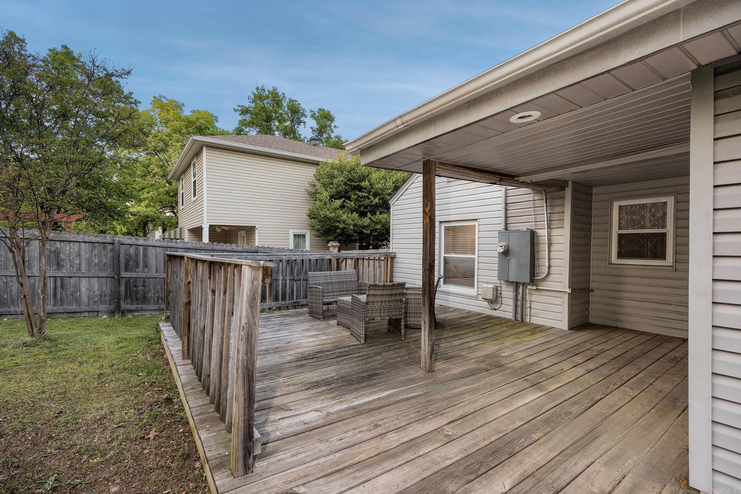 1618 N Fillmore  Little Rock, AR