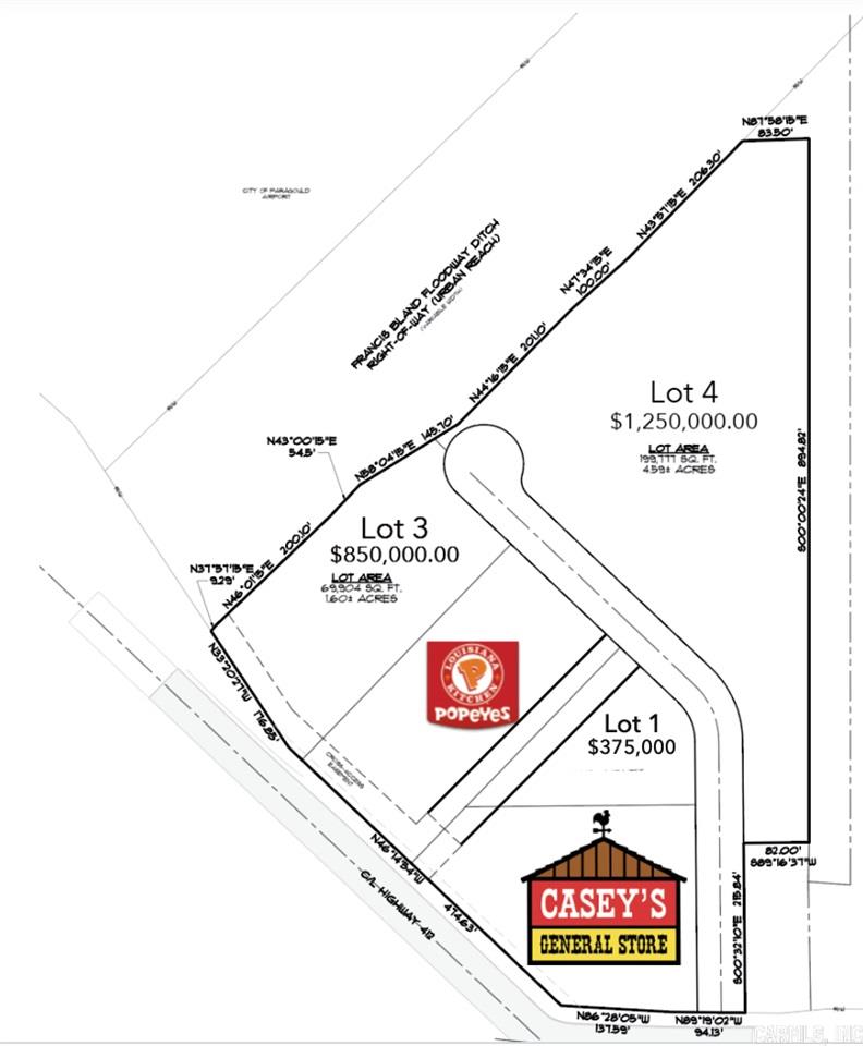 2001 W Kingshighway Lots 1, 3 & 4 Paragould, AR