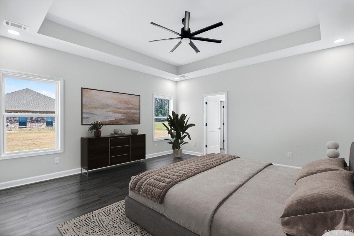 This room is virtually staged