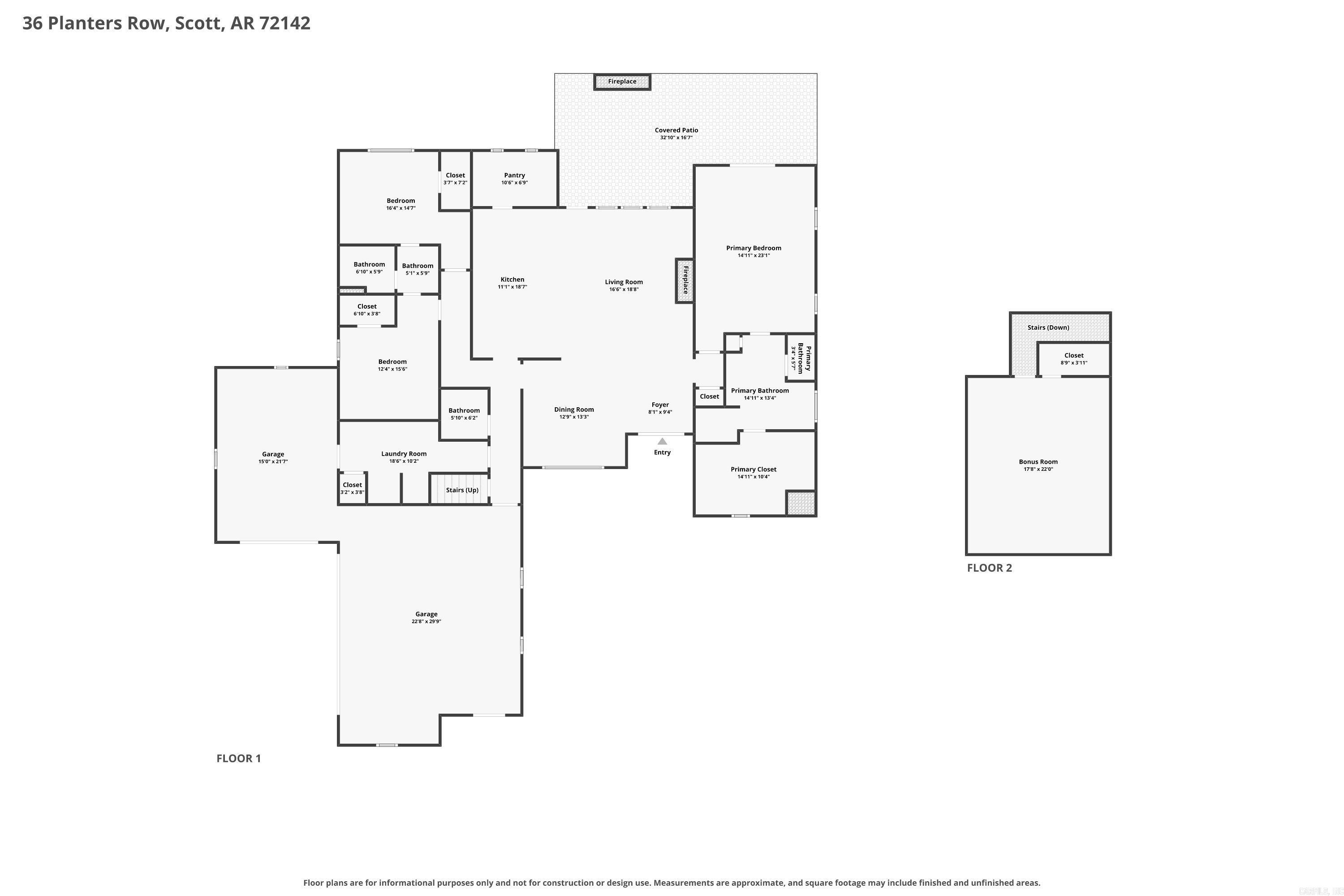 36 Planters Row  Scott, AR