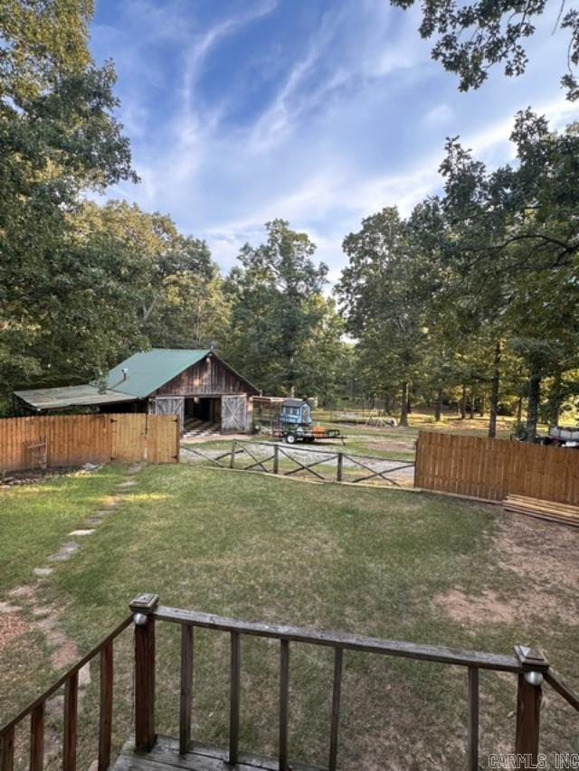 Back yard & Shop