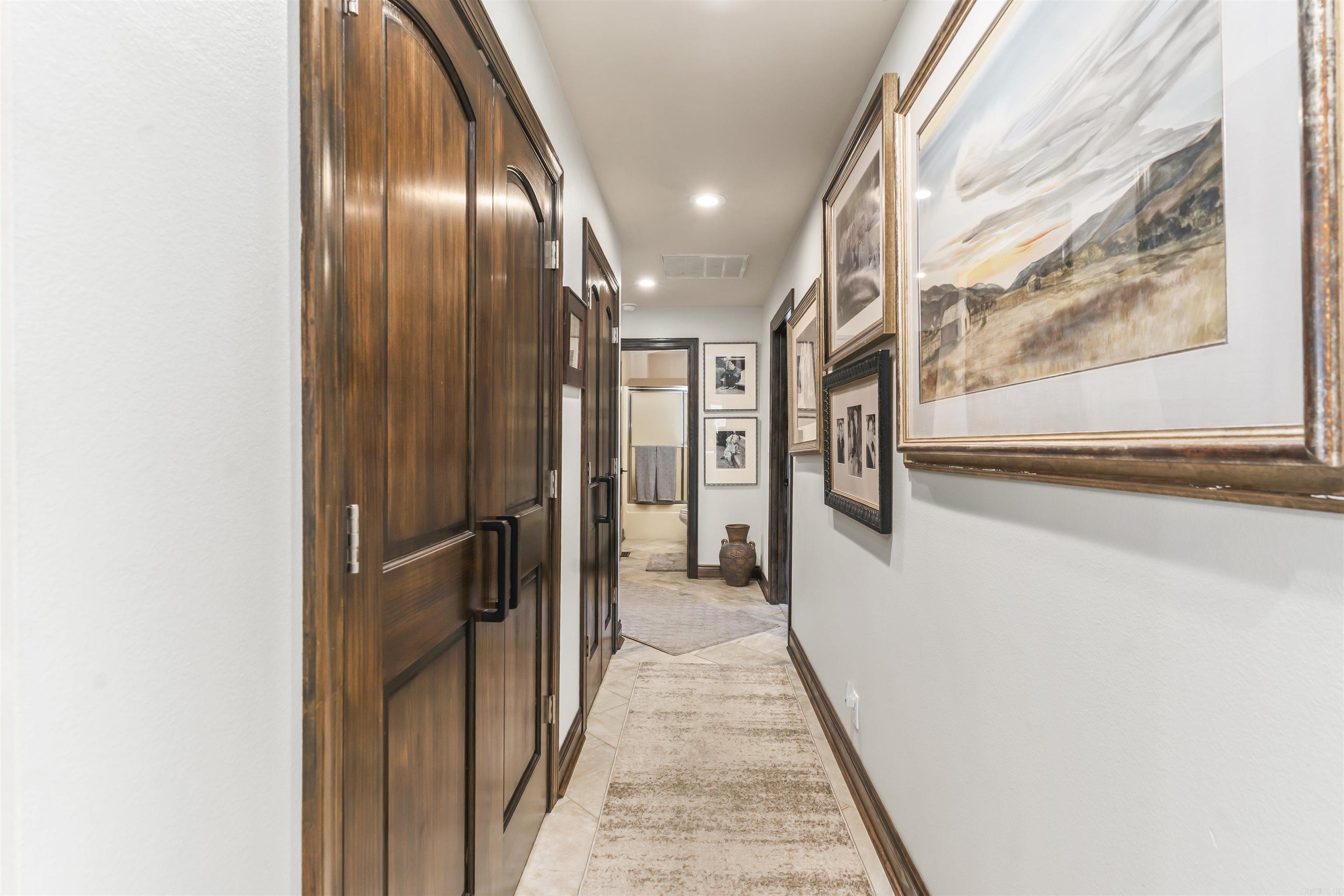 Closets with automatic light