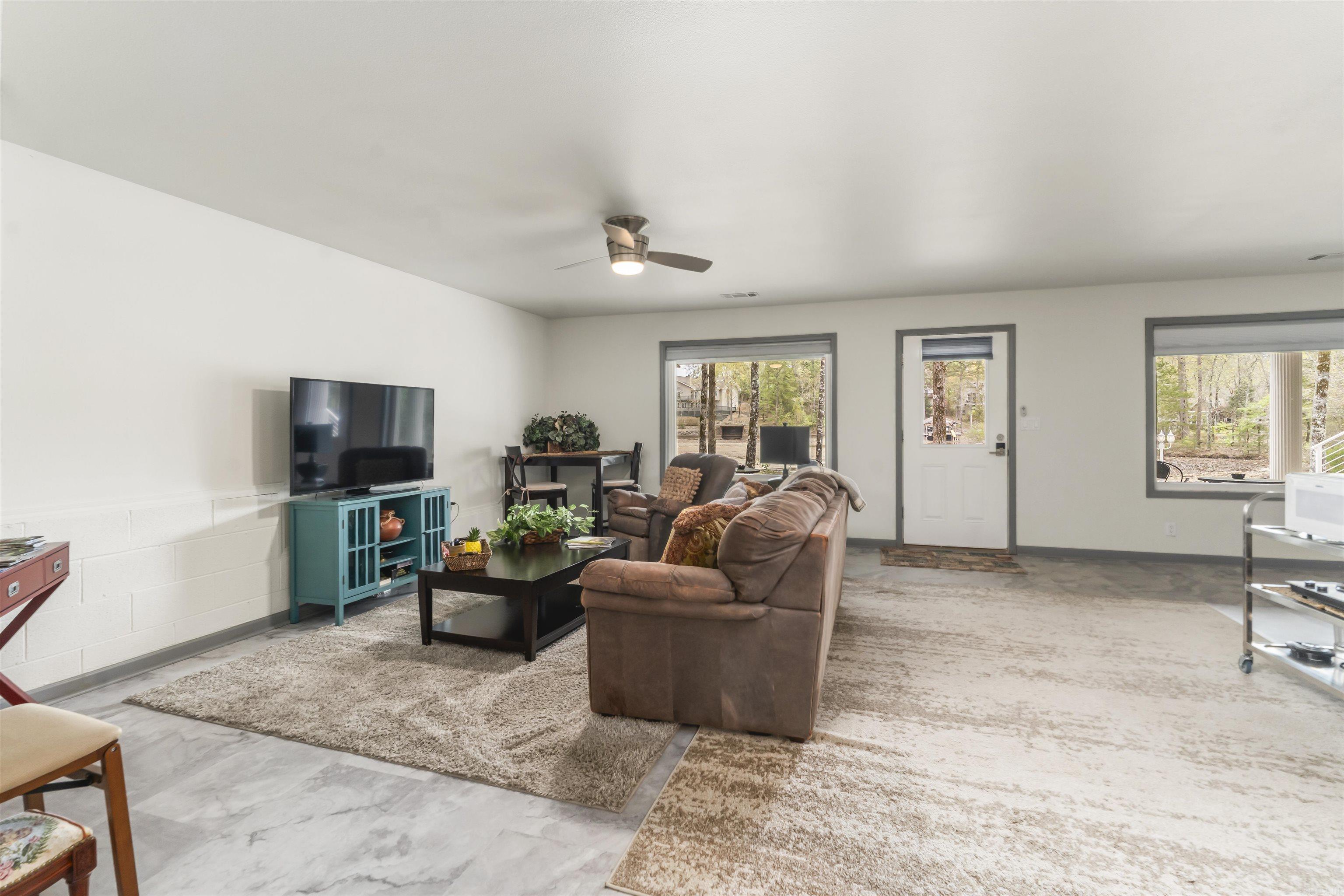 lower level living area