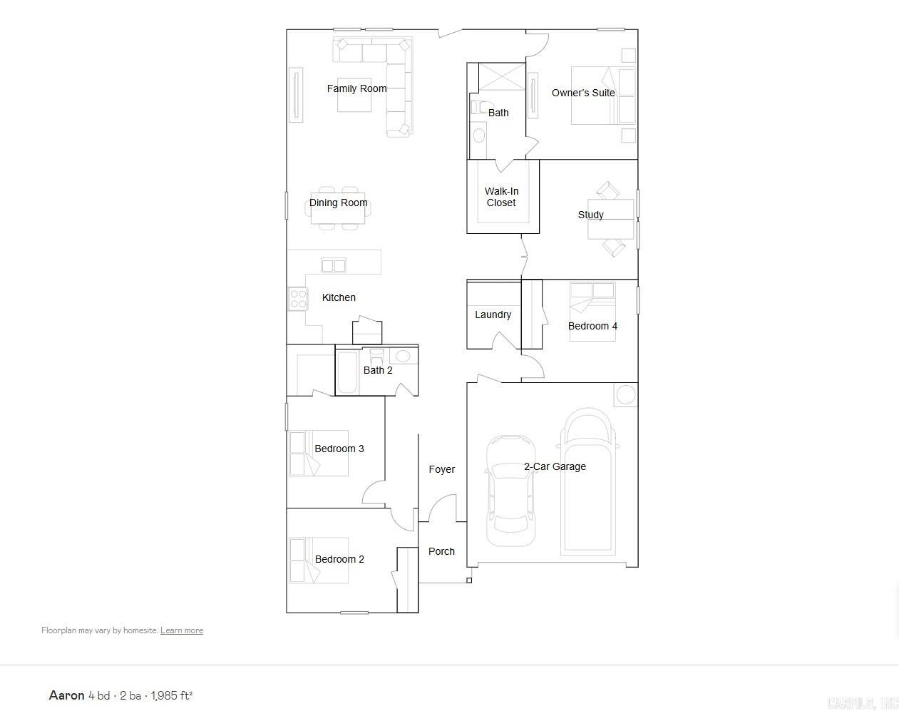 16  Cabernet Lot 56  Block 0  Phase 2 Mayflower, AR