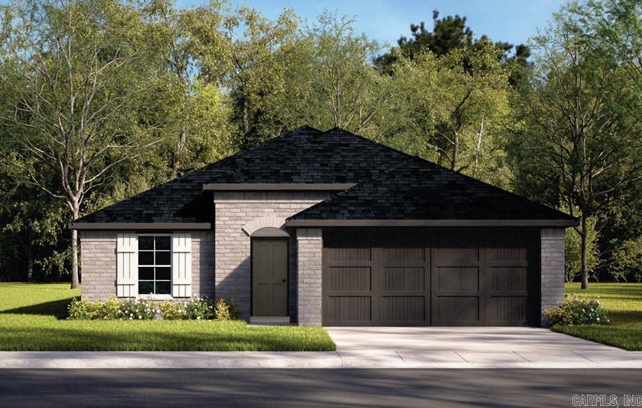 Beautiful Benton plan rendering!
