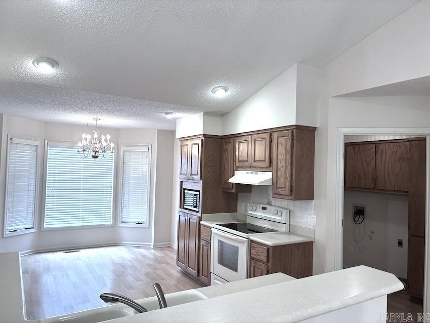 kitchen and breakfast nook