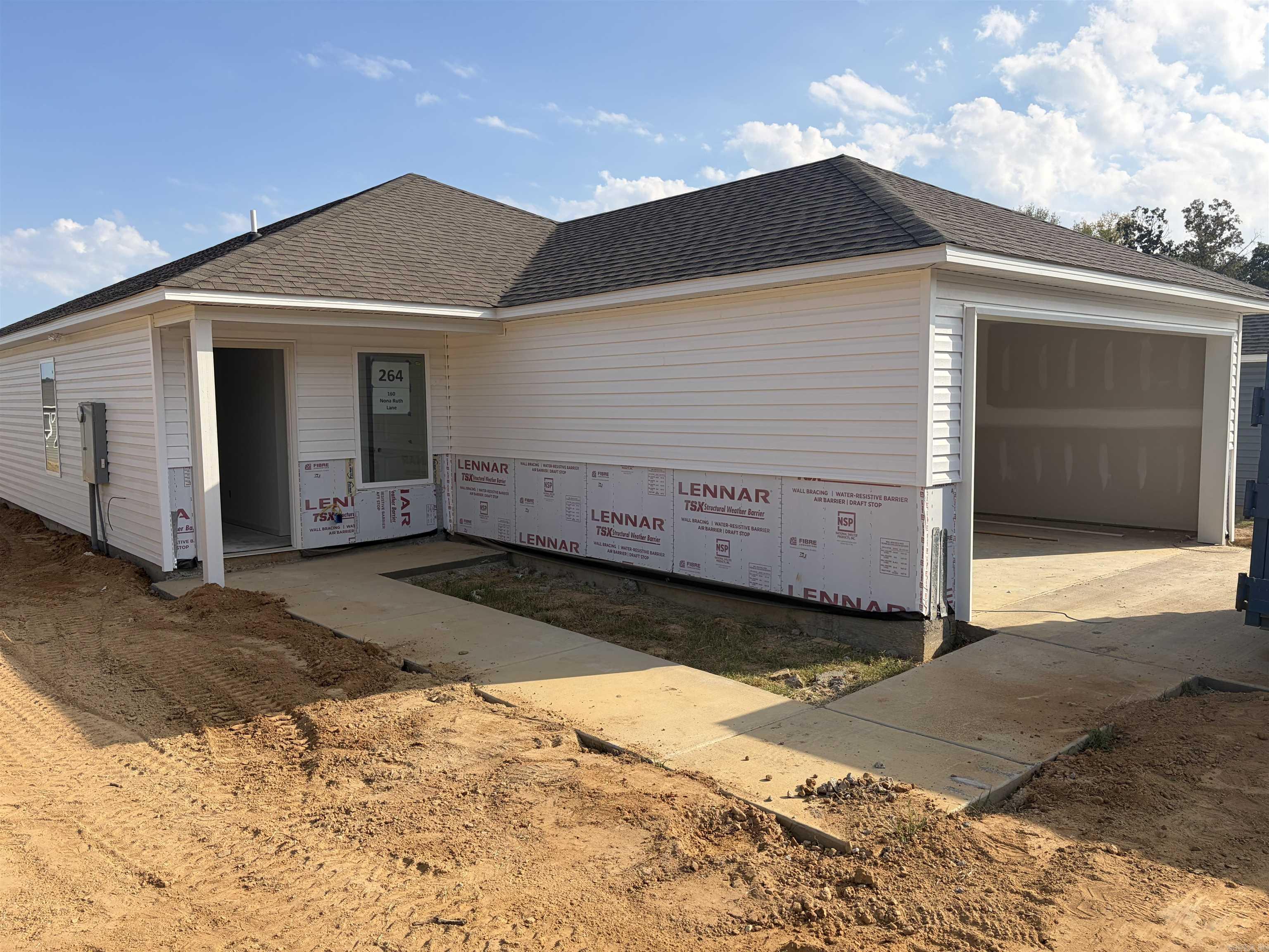 160  Nona Ruth Lot 264 Block 0 Phase 3 Cabot, AR