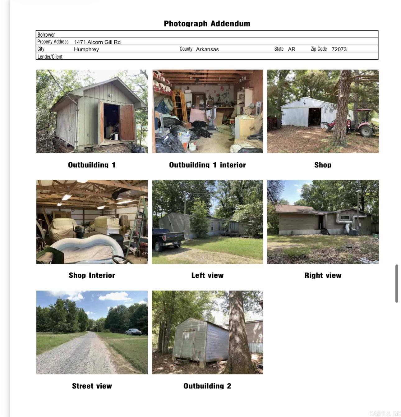 1471 Alcorn Gill Rd  Humphrey, AR