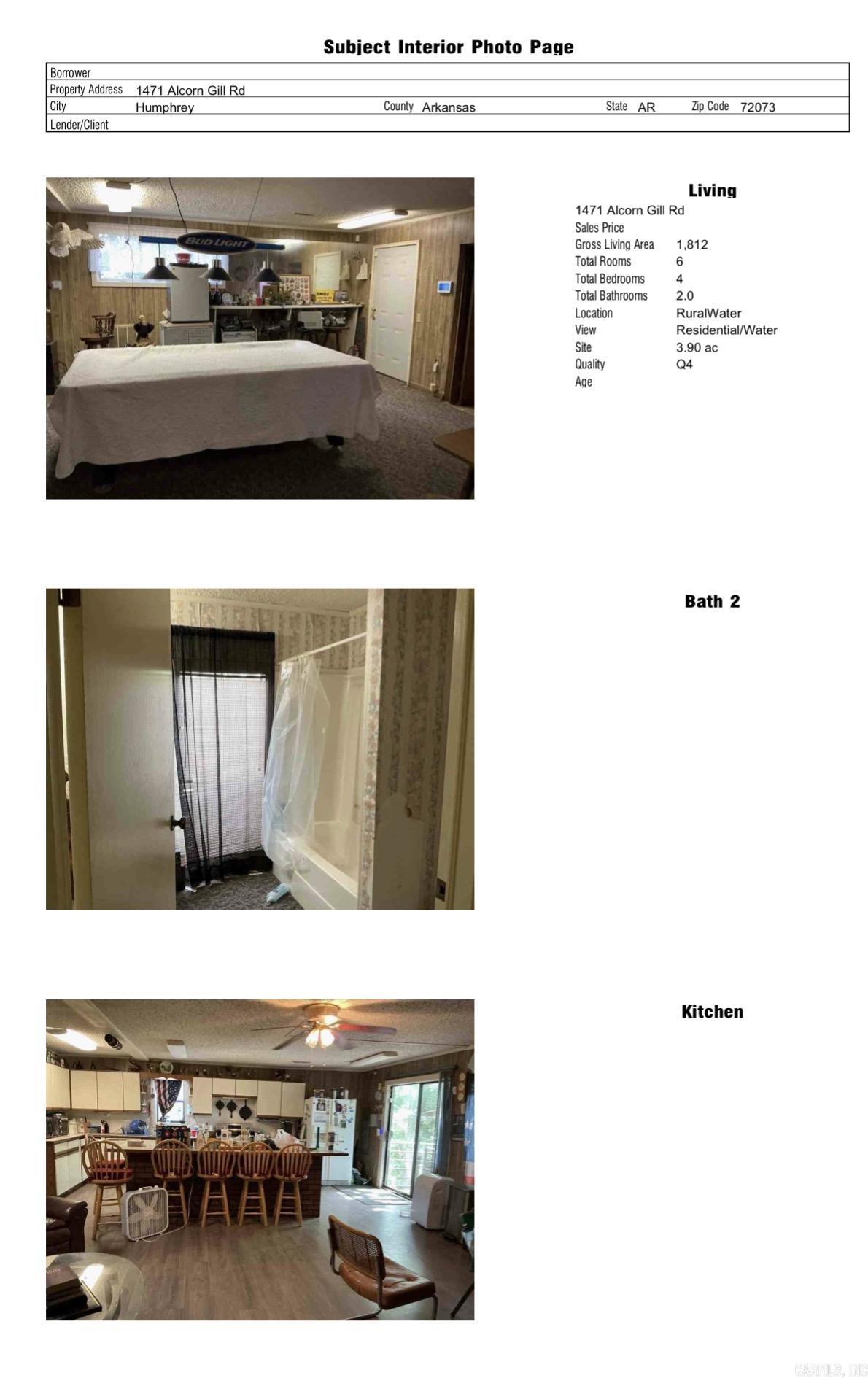 1471 Alcorn Gill Rd  Humphrey, AR