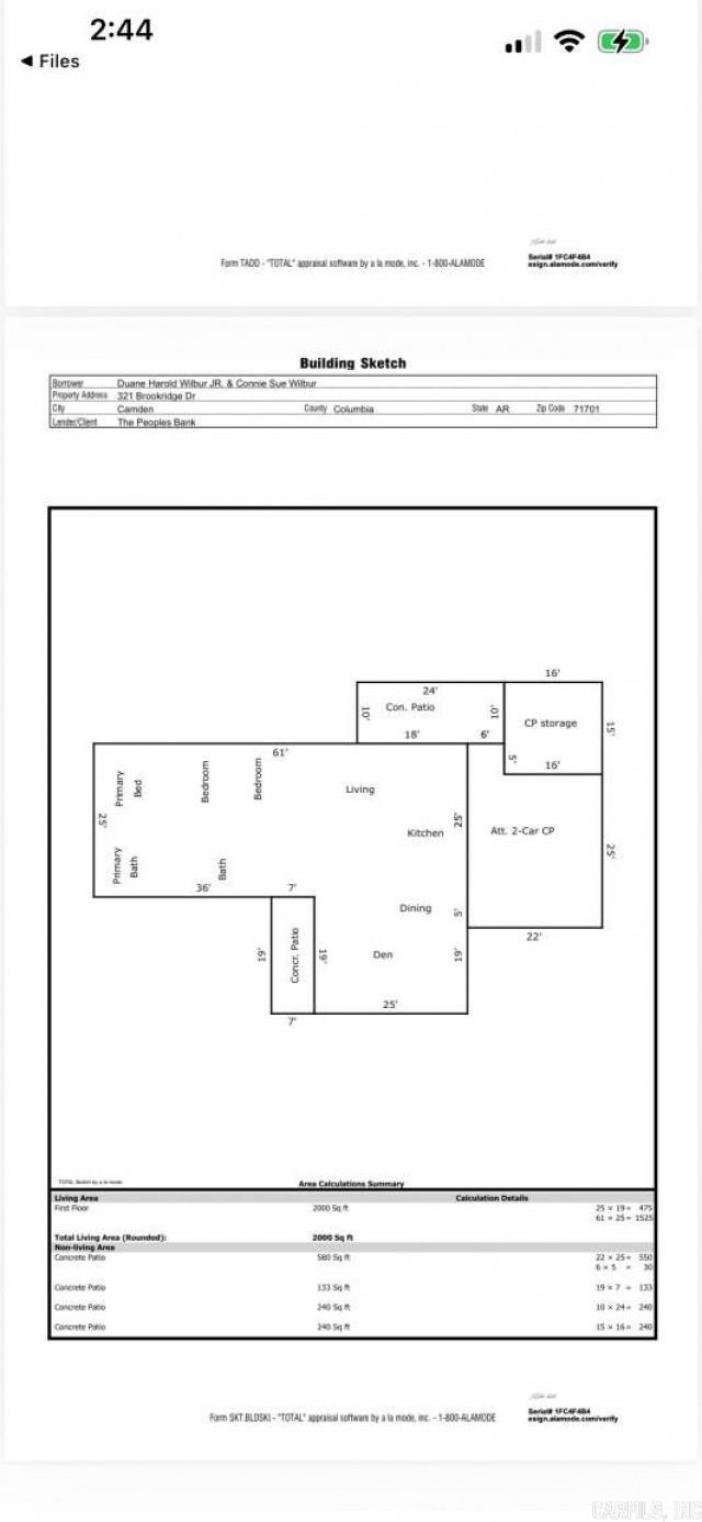 321 Brookridge  Camden, AR