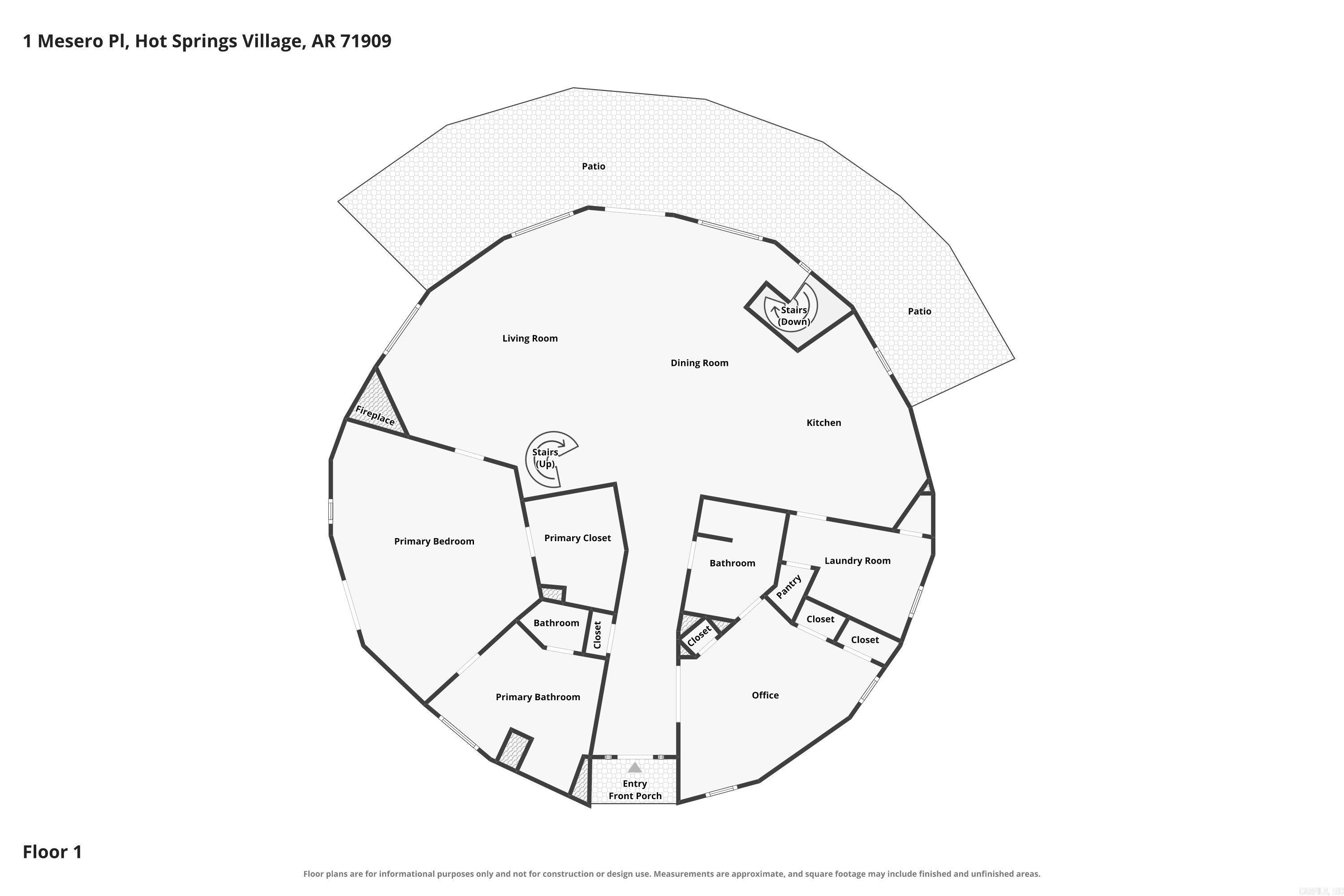 1 Mesero Place Hot Springs Village, AR 71909