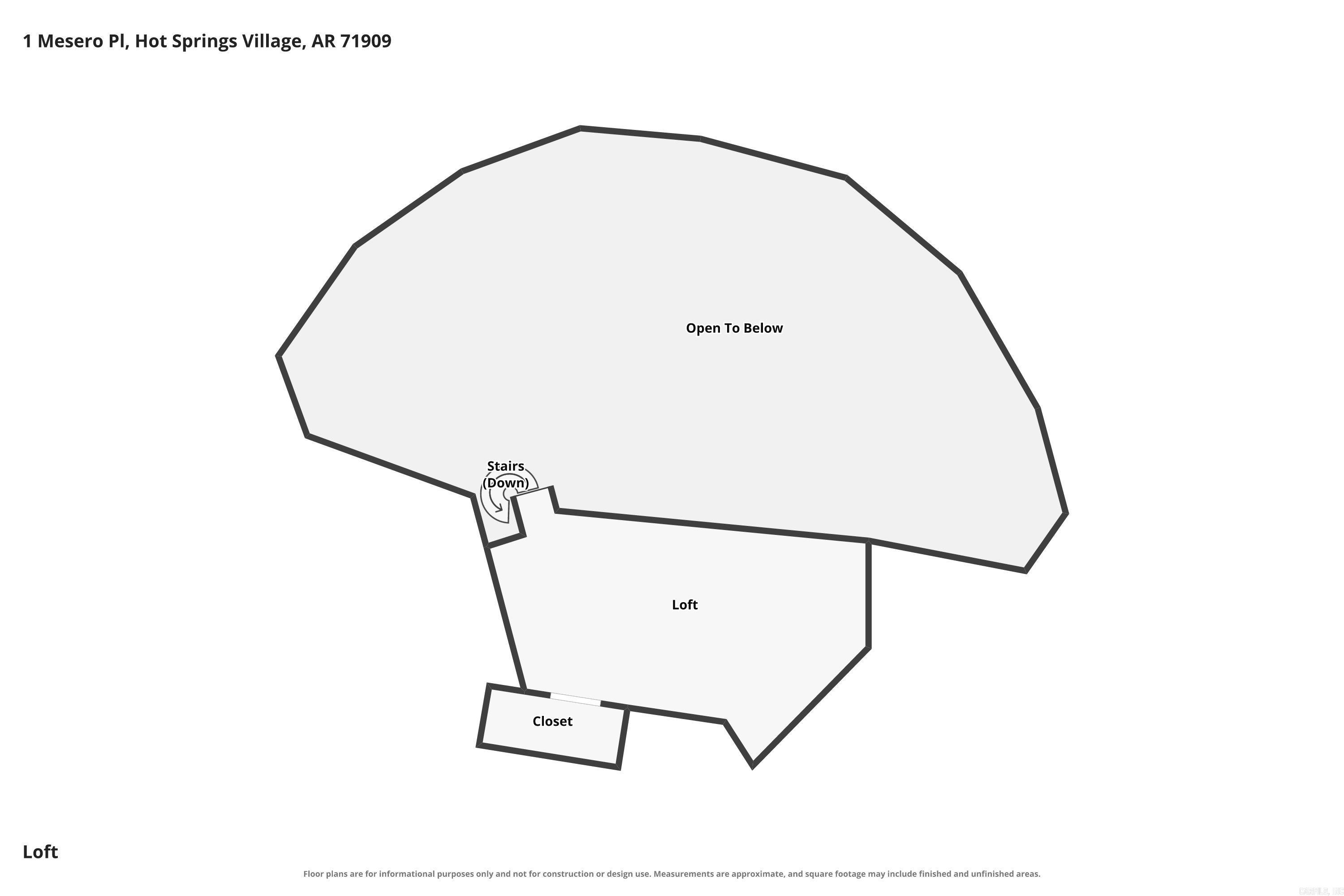 1 Mesero Place Hot Springs Village, AR 71909