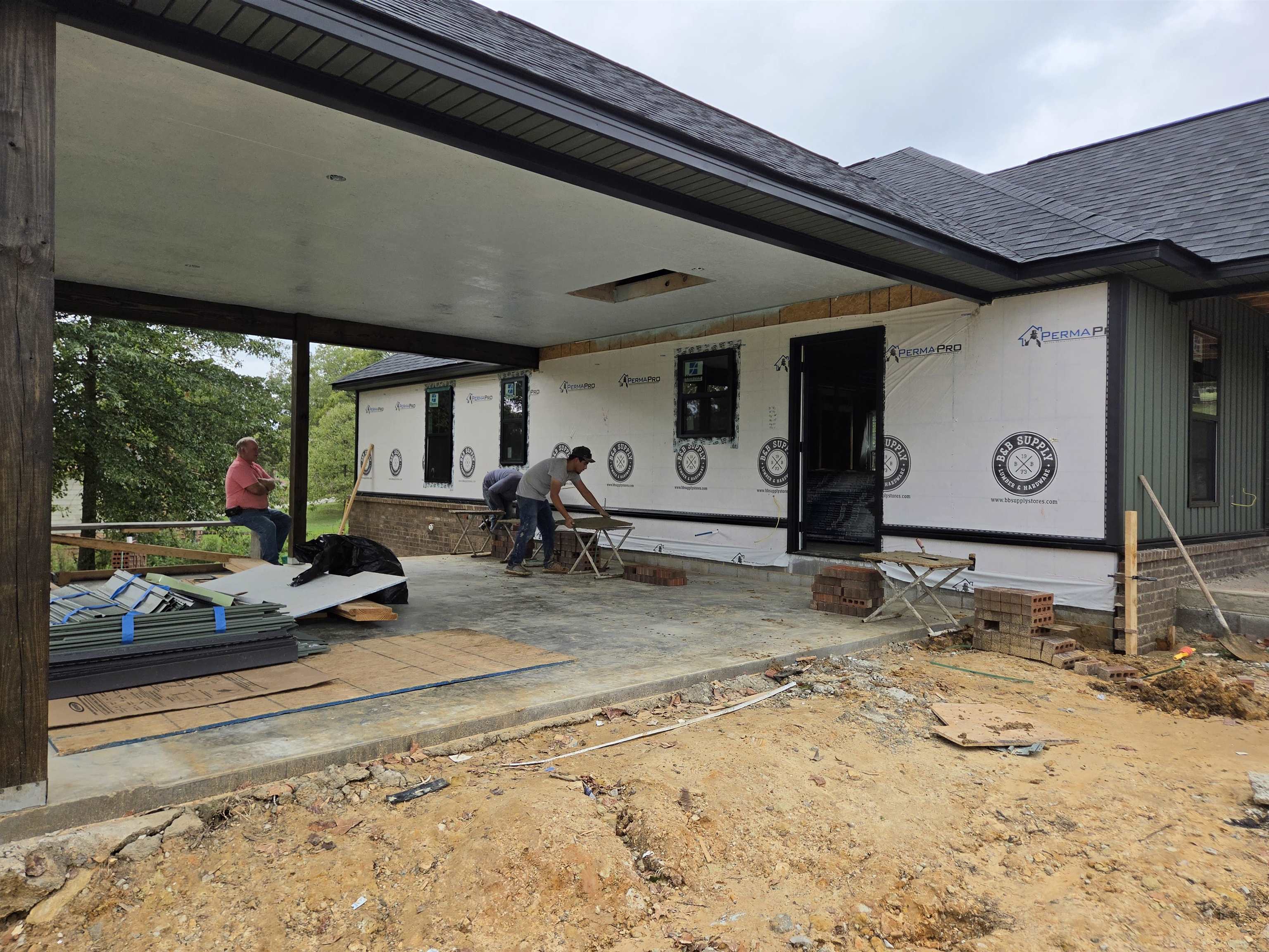 2 Car-carport can be upgraded to garage for addl $