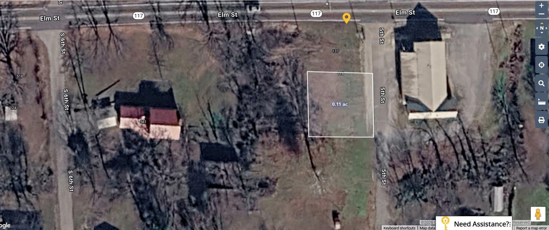 NOT A SURVEY Approximate location