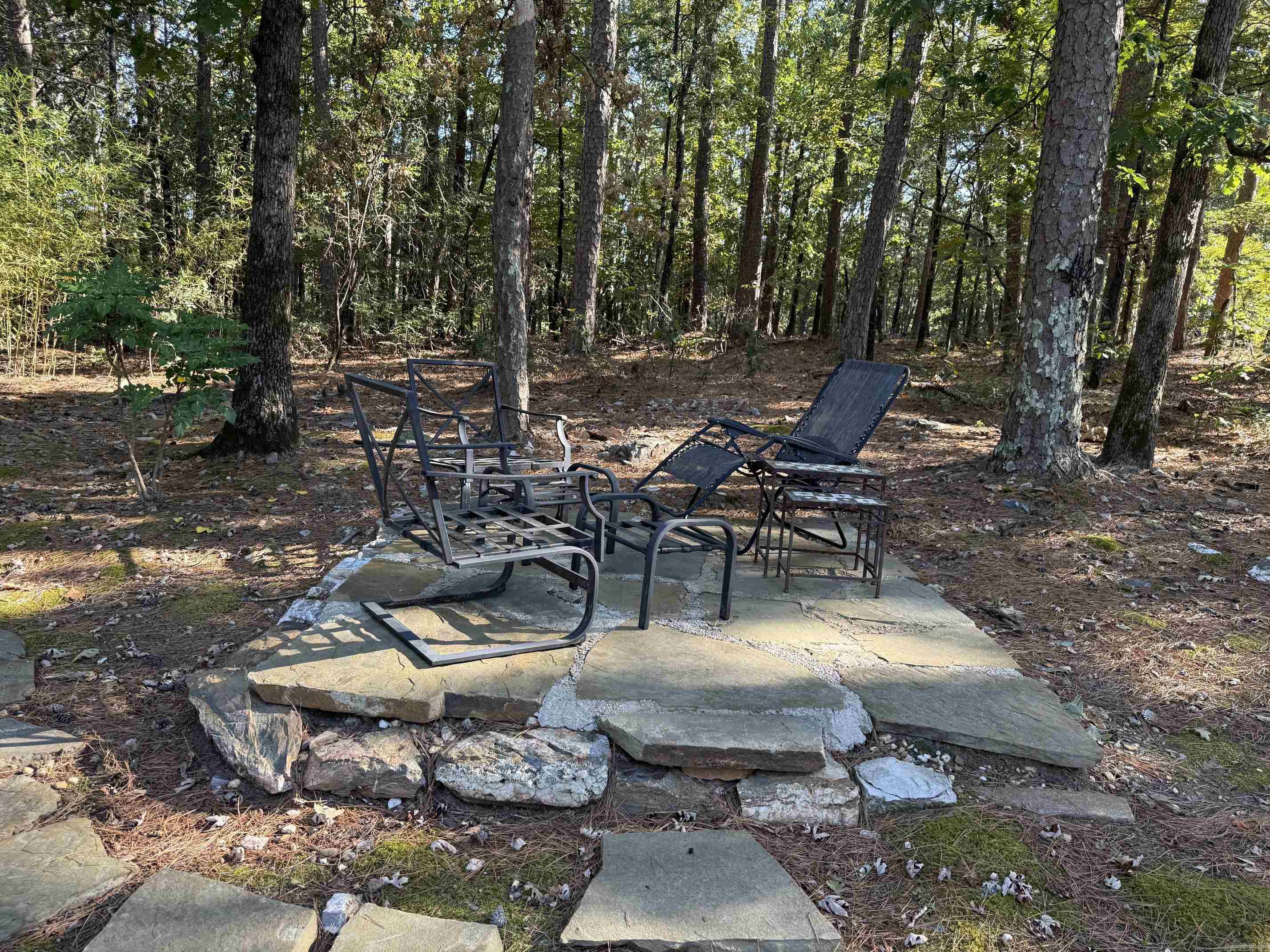 Flagstone patio