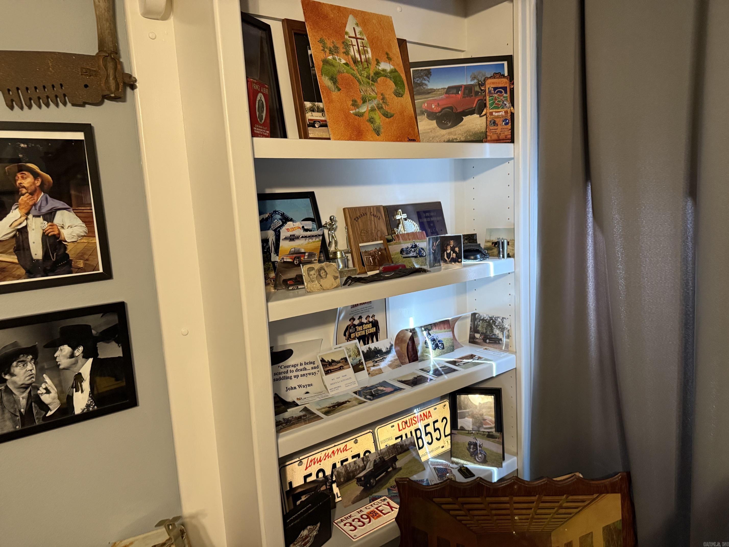 Built ins in second bedroom