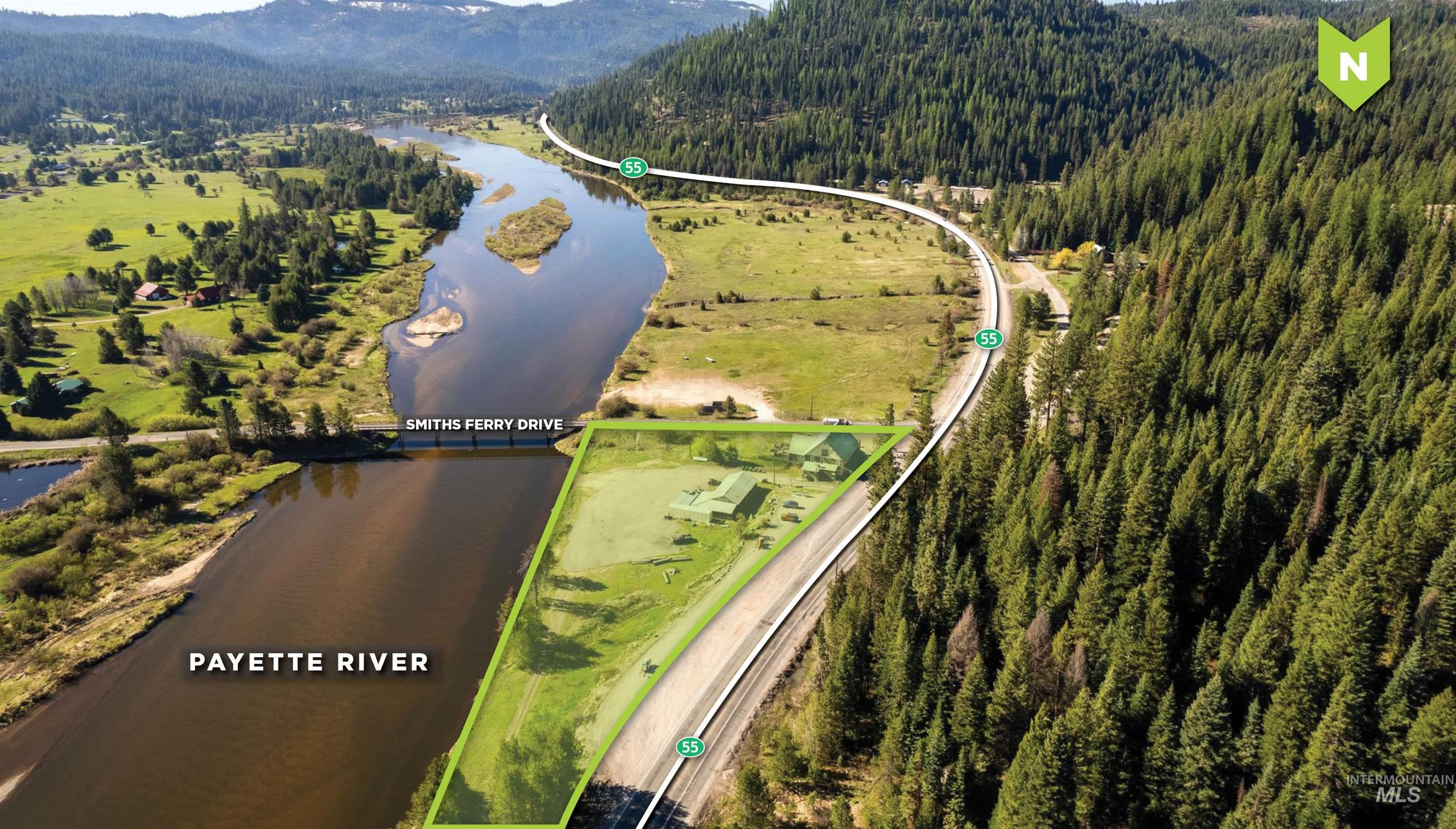 9738 Highway 55, Smiths Ferry, Idaho 83611, Business/Commercial For Sale, Price $875,000,MLS 98913703