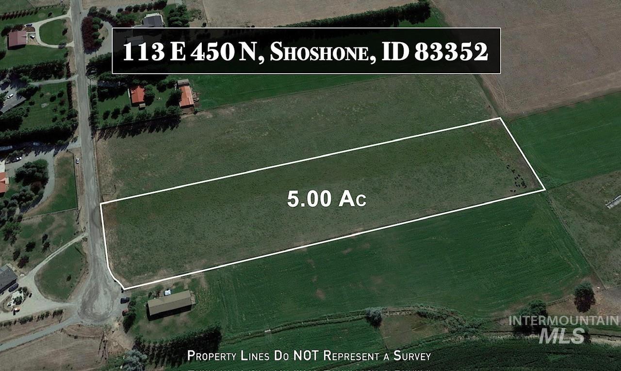 113 E 450N, Shoshone, Idaho 83352, Land For Sale, Price $170,000, 98917384